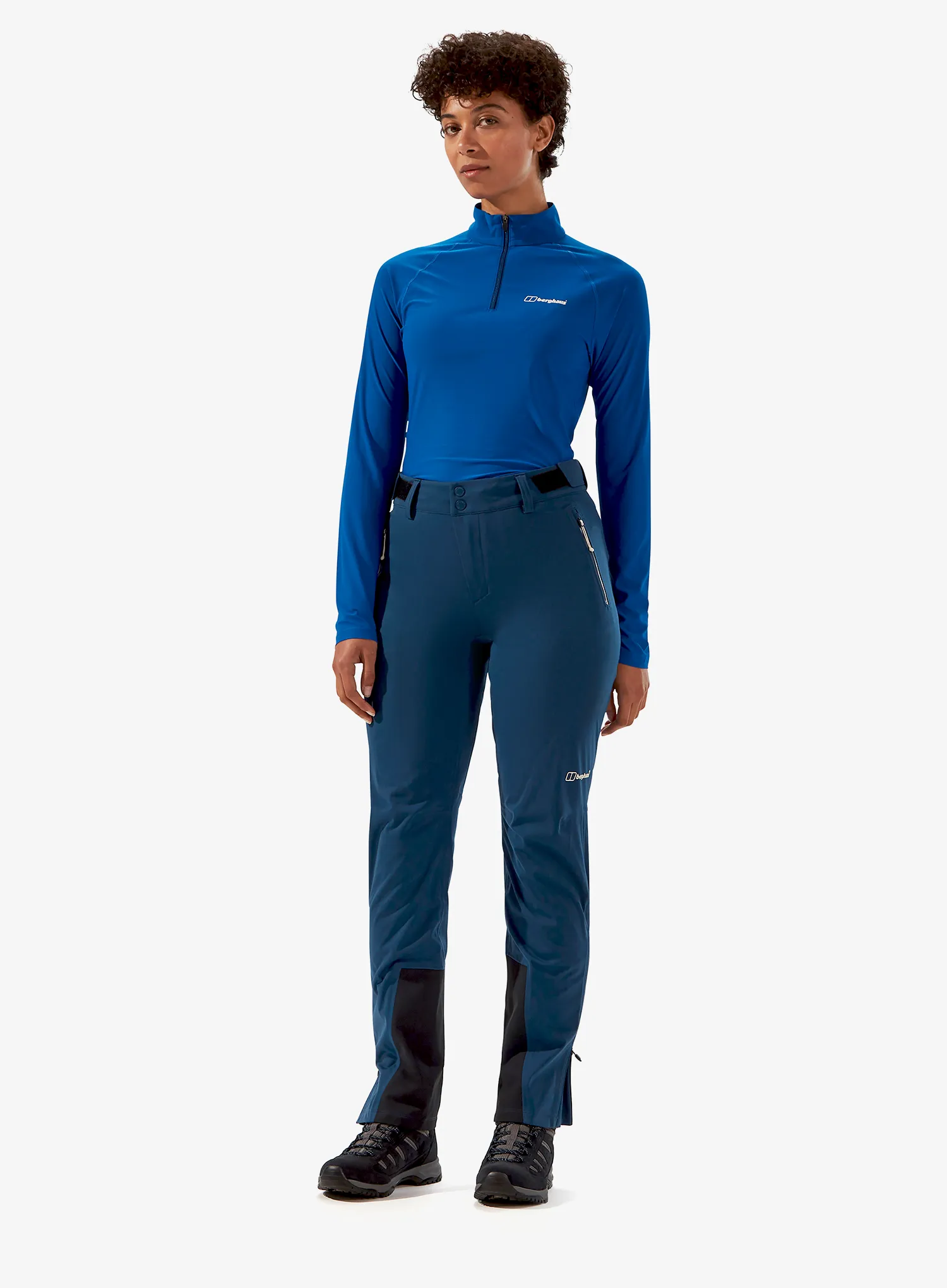 Ženske softshell hlače Berghaus Ridge-Roamer Softshell Pant - hale navy