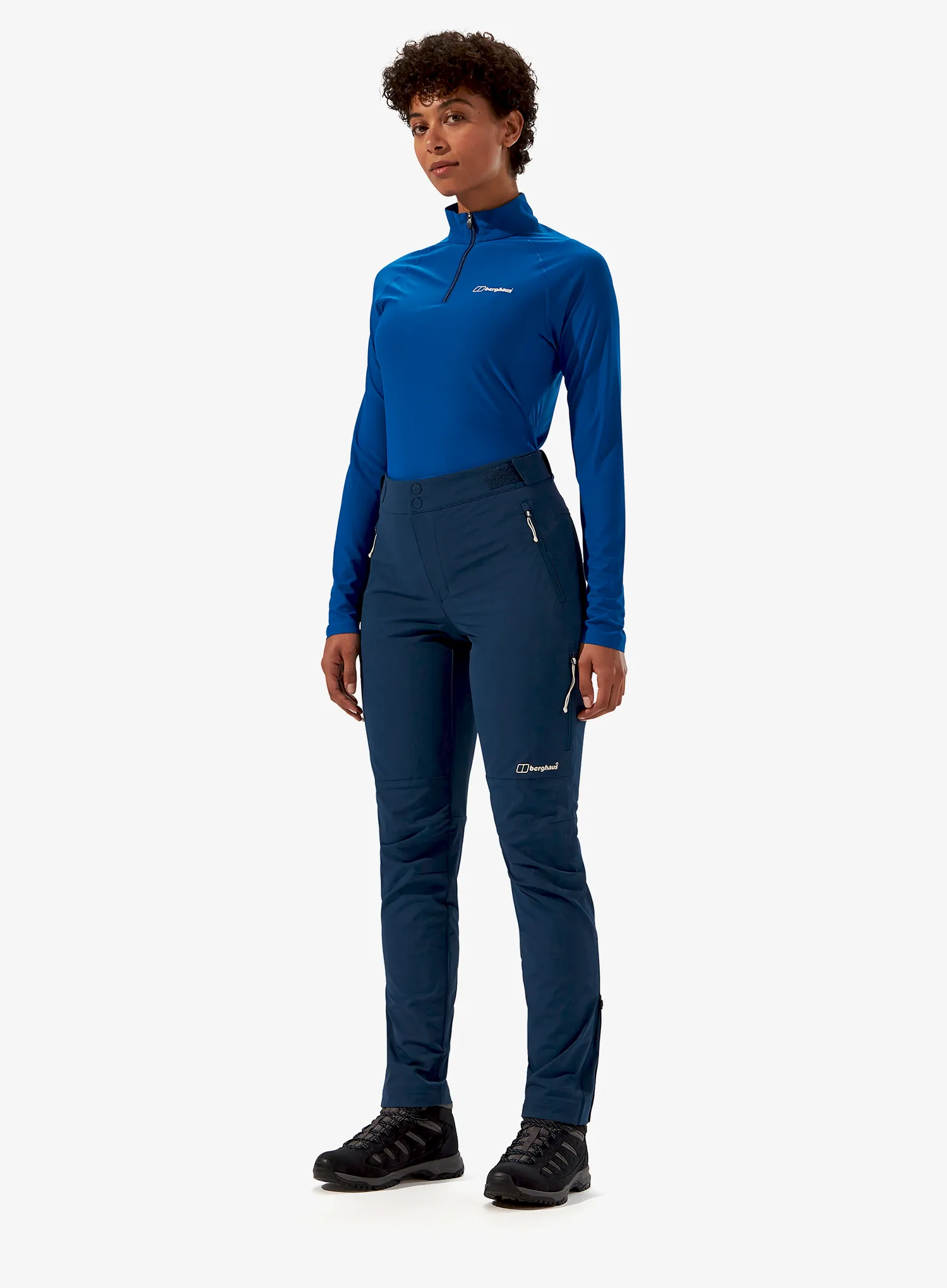 Ženske softshell hlače Berghaus Trail-Explorer Pant - hale navy