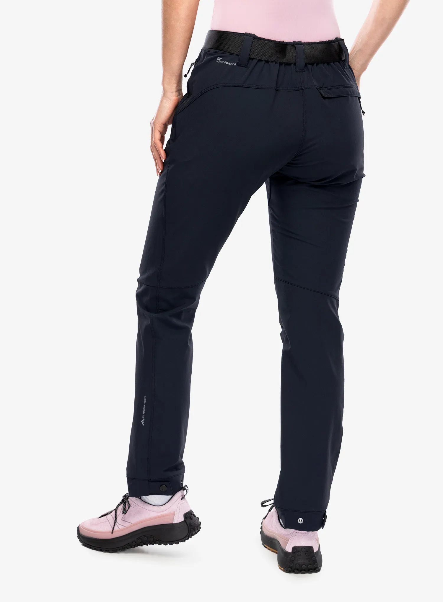 Ženske softshell hlače Hannah Garen - anthracite