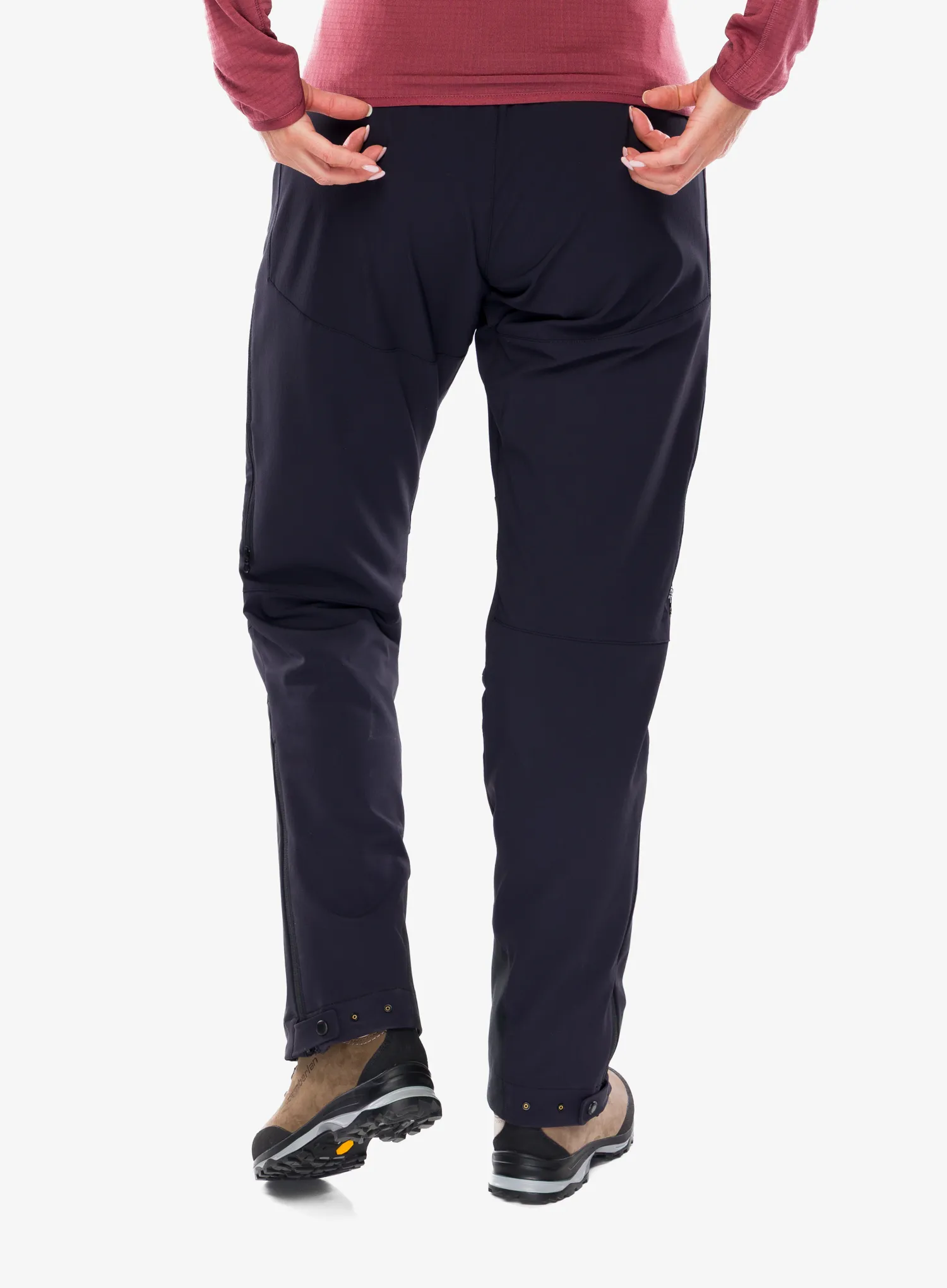 Ženske softshell hlače Mountain Equipment Mission Pant - blk
