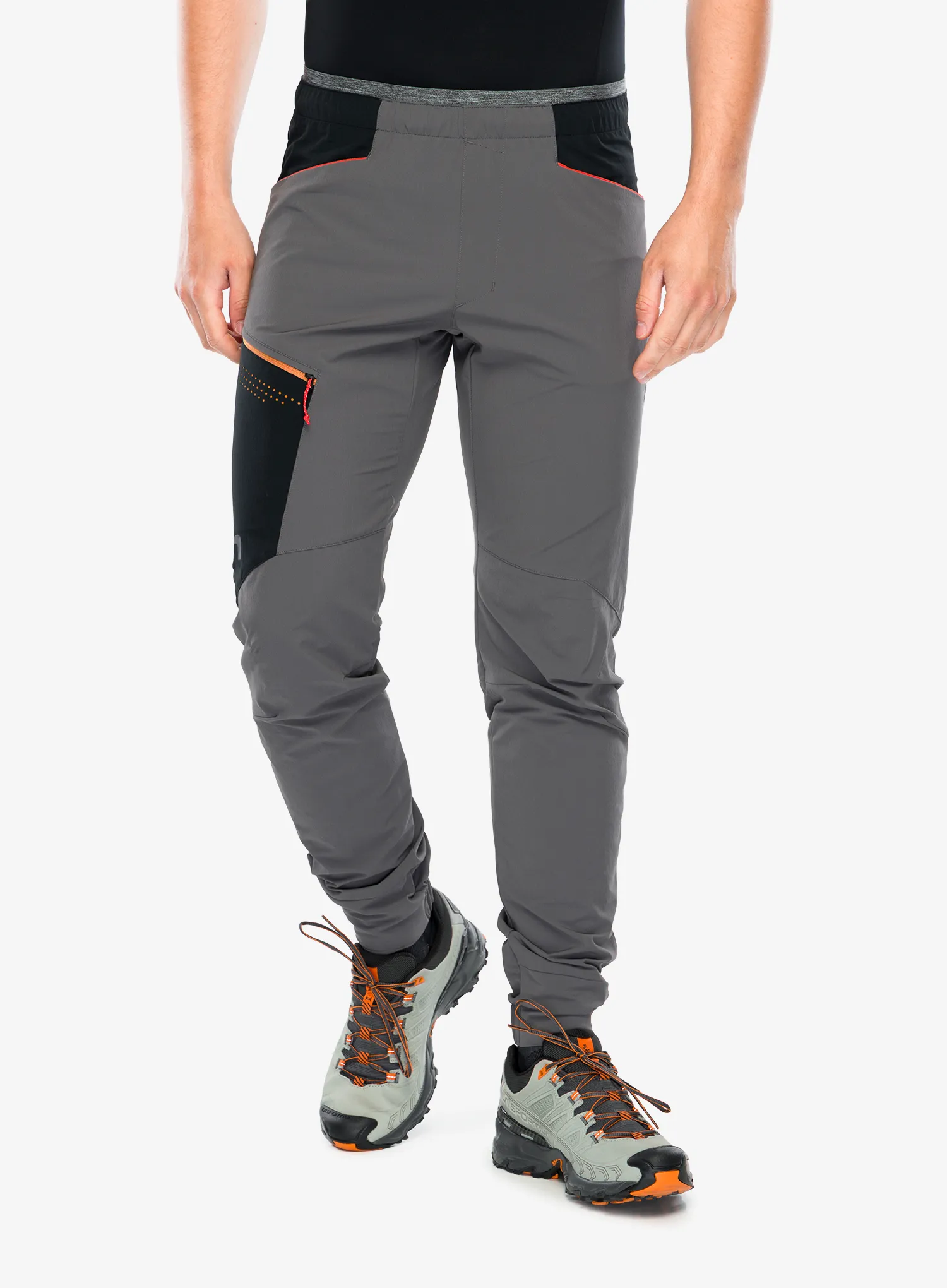 Softshell hlače Hannah Taget - pavement/anthracite
