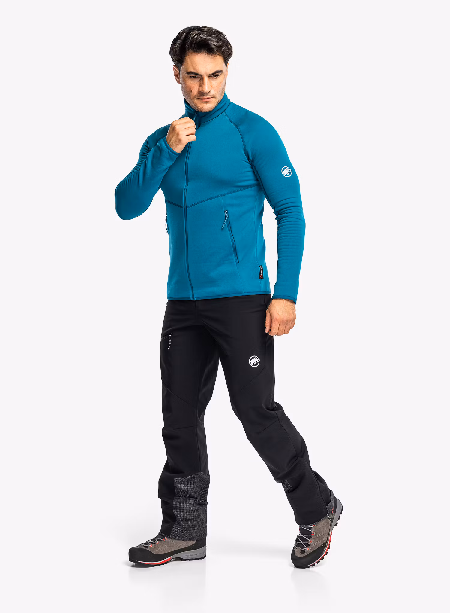 Moške softshell hlače Mammut Taiss Guide SO Pants - black