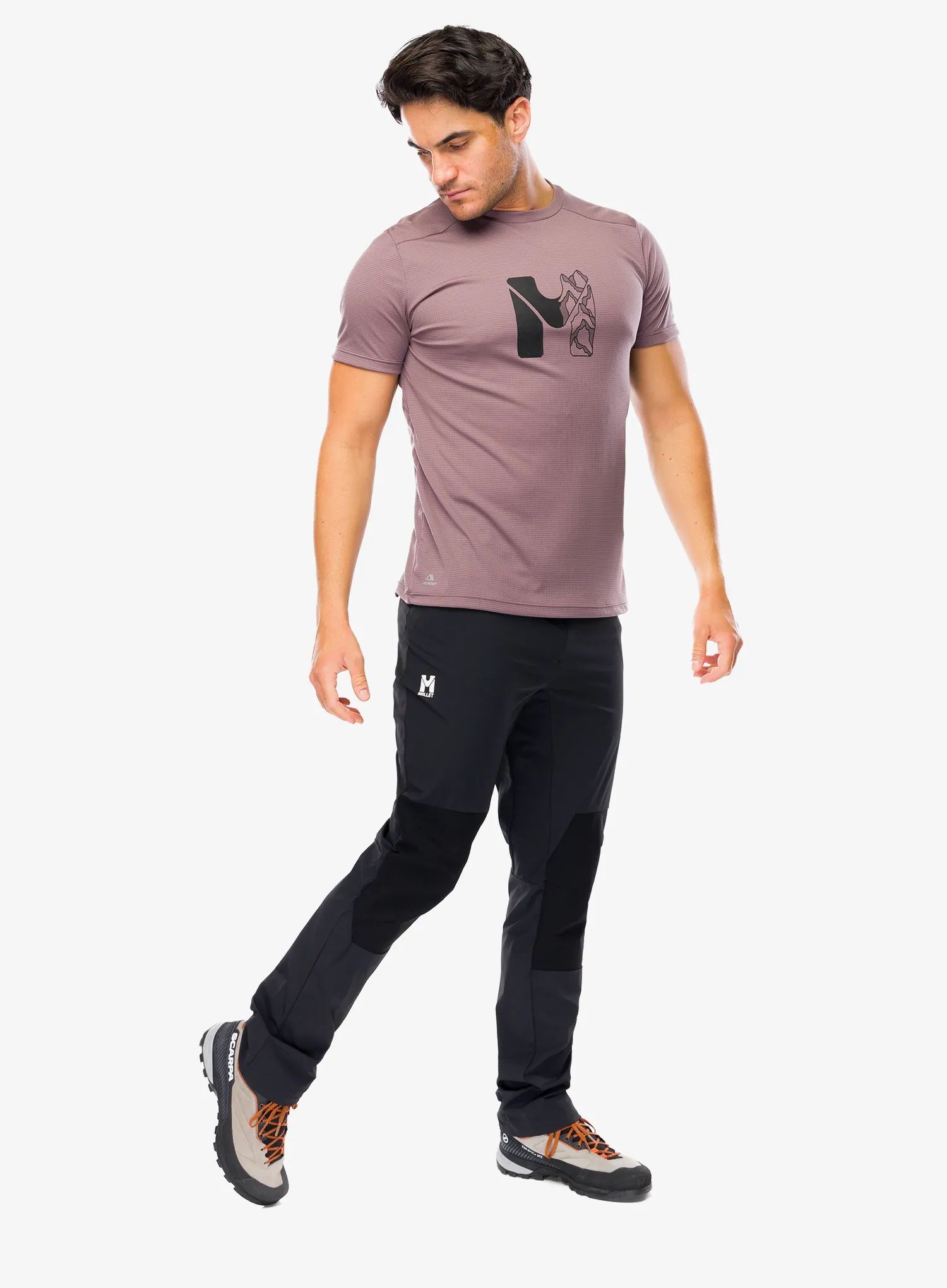 Softshell hlače Millet Kamet Xcs Light Pant - black/noir