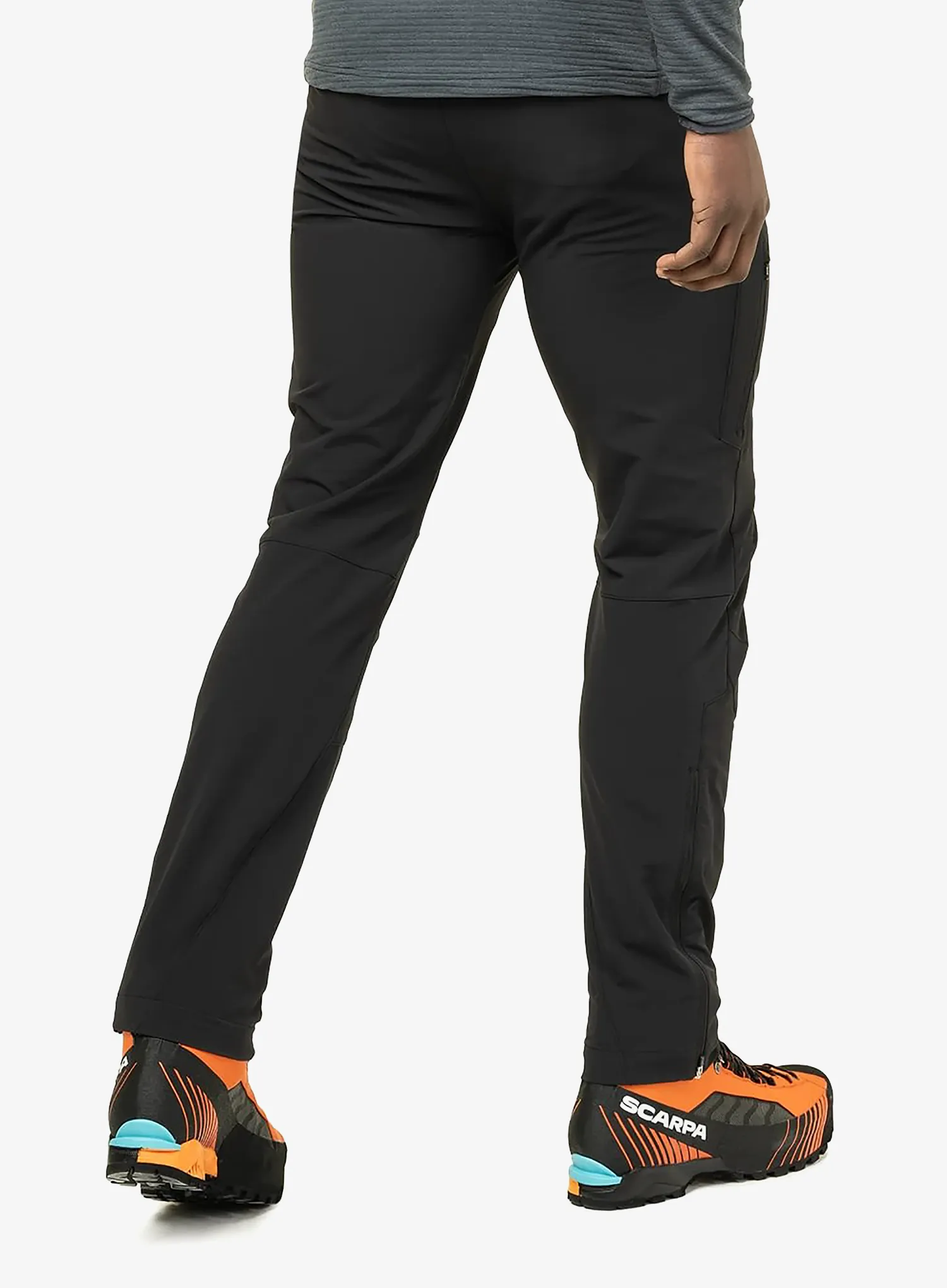 Softshell hlače Mountain Equipment Ibex Mountain Pant -  black/black