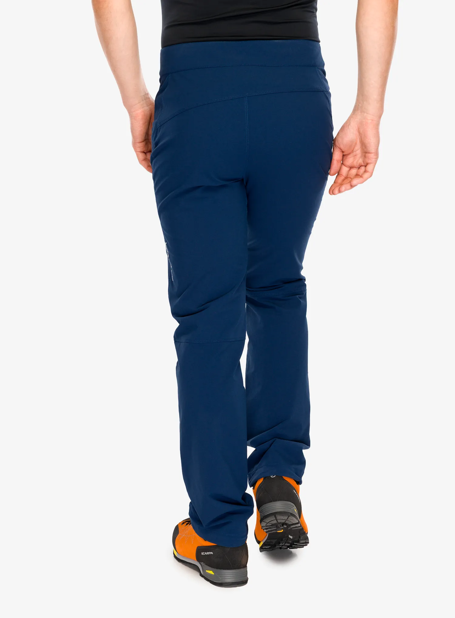 Softshell hlače Ortovox Brenta Pants - deep ocean/deep ocean