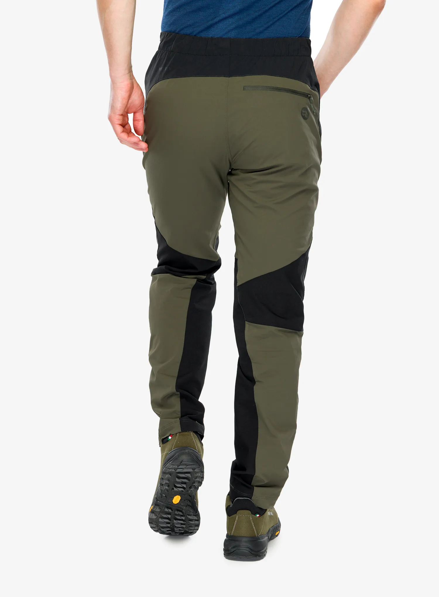Softshell hlače Rab Torque Pants - army/army
