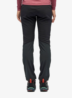 Ženske softshell hlače Salewa Puez Orval 2 DST Pant - black out
