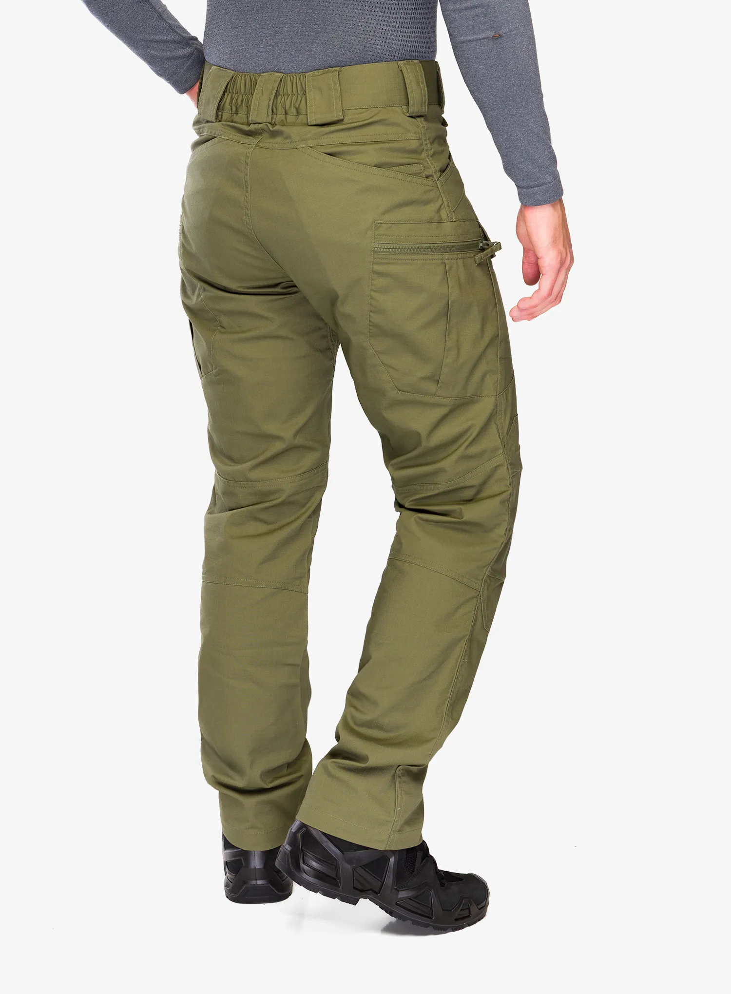 Taktične hlače Helikon-Tex UTP PolyCotton Stretch Ripstop - olive green