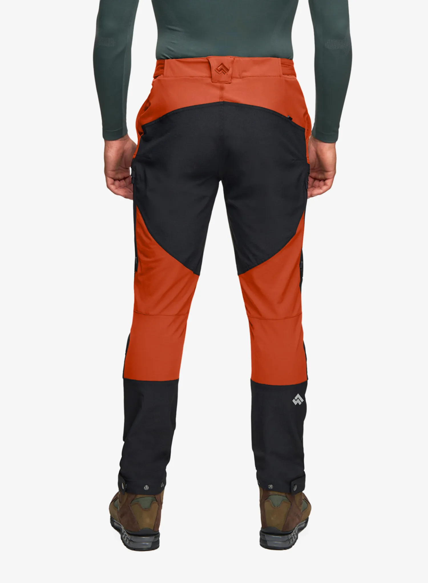 Pohodne hlače Alpinus Pular - orange/black