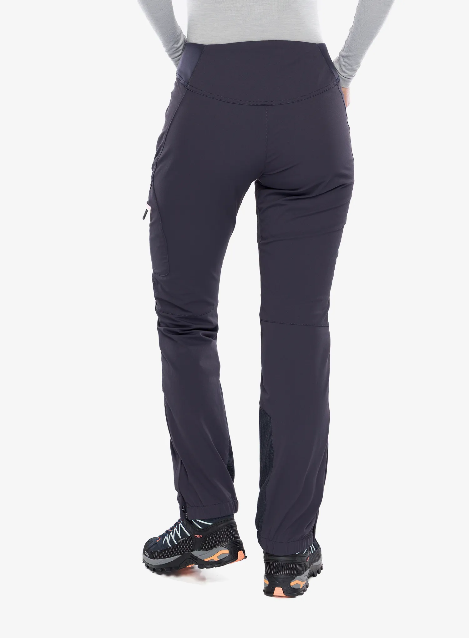 Ženske treking hlače CMP Fonda Pant - antracite/pink