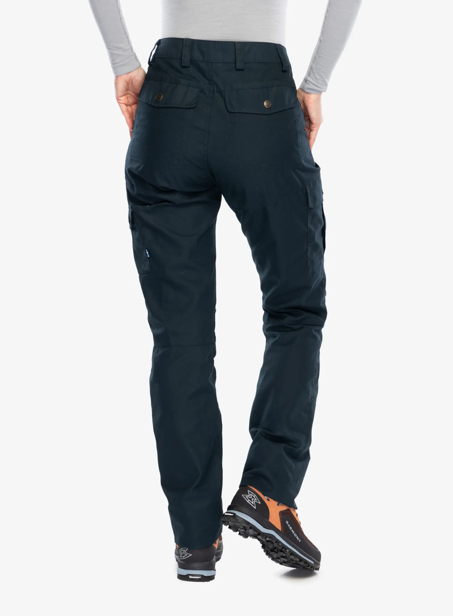 Ženske treking hlače Fjallraven Karla Pro Trousers - dark navy