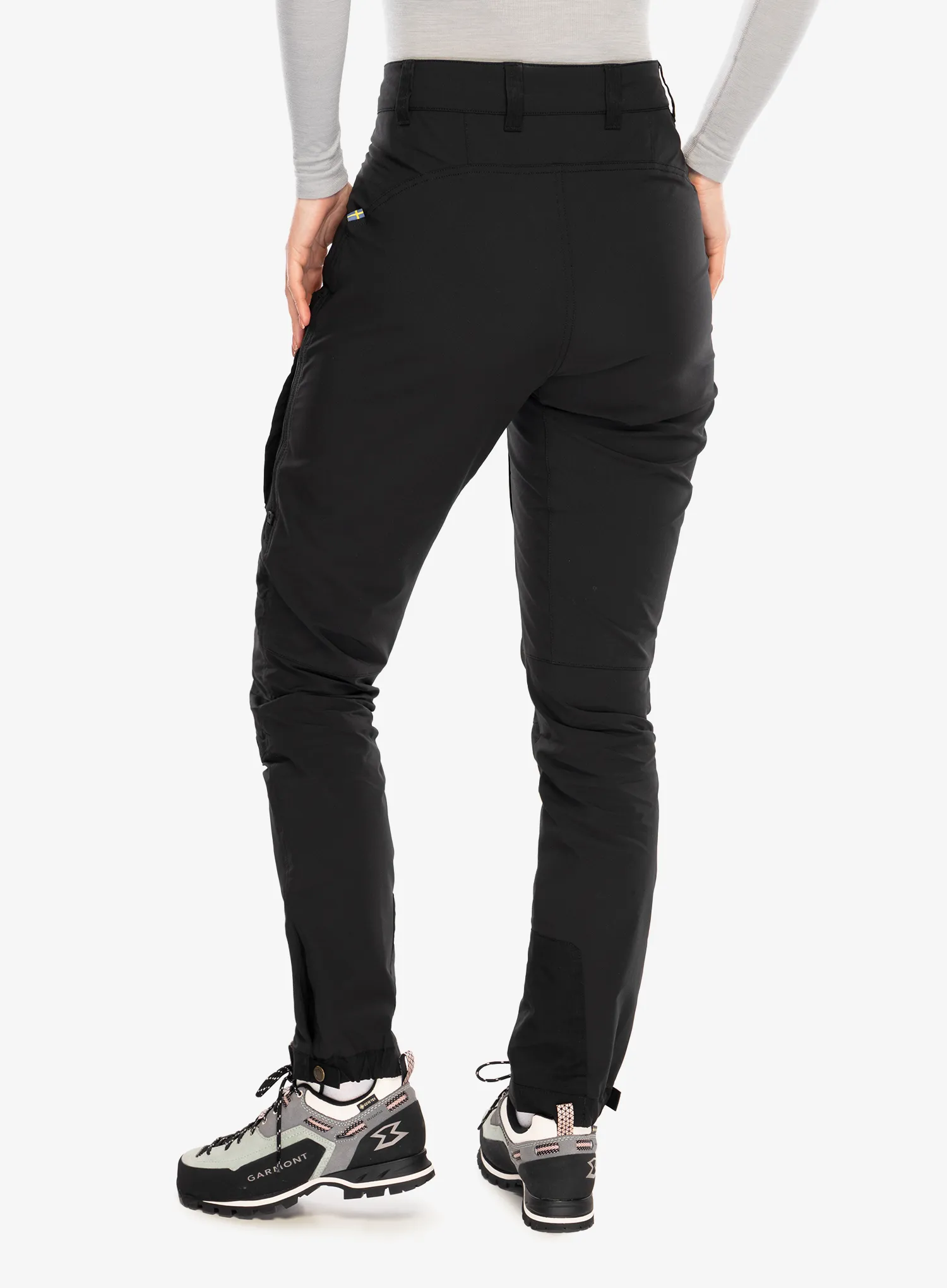 Ženske treking hlače Fjallraven Keb Agile Trousers - black