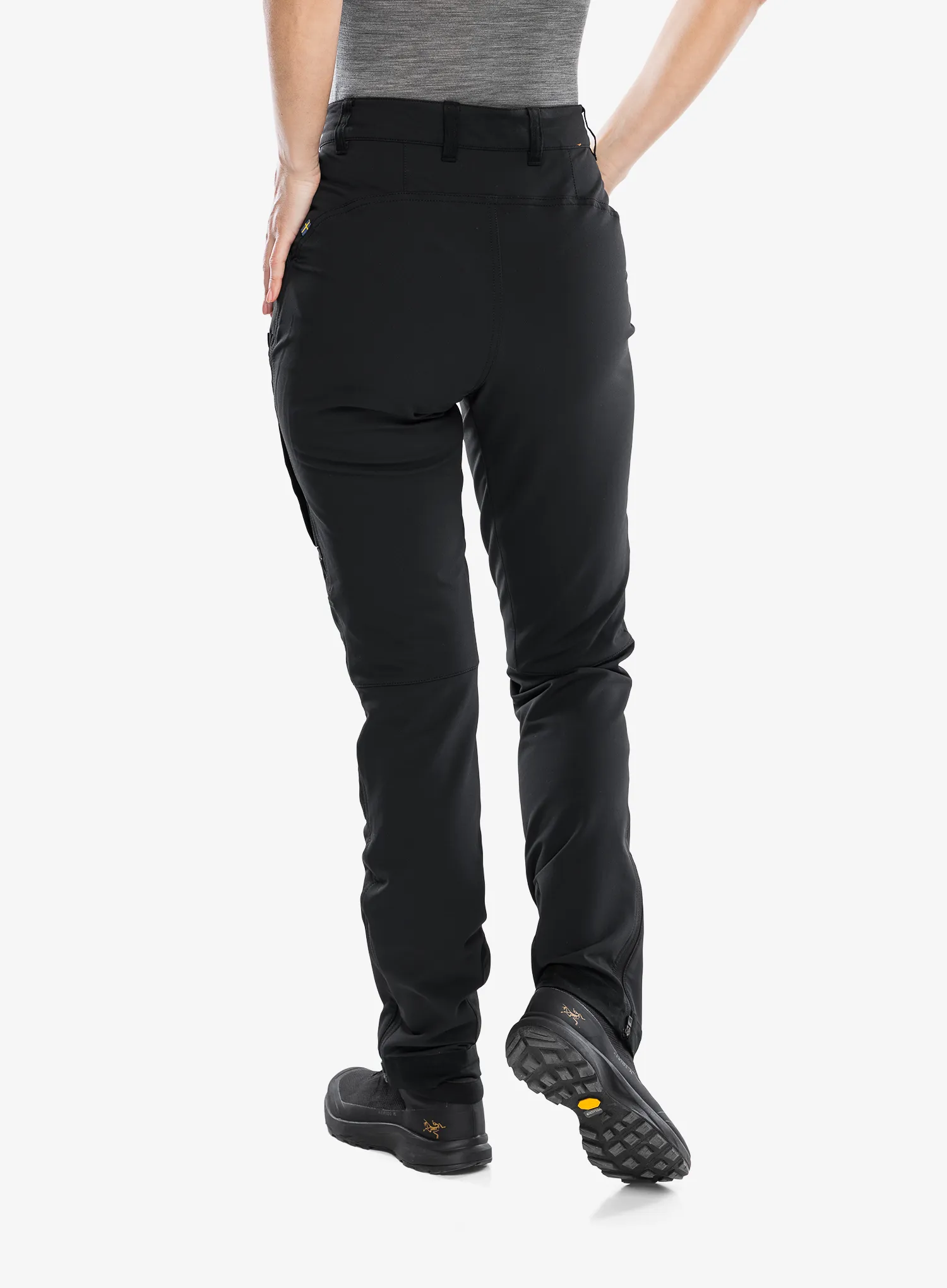 Ženske treking hlače Fjallraven Keb Agile Winter Trousers - black