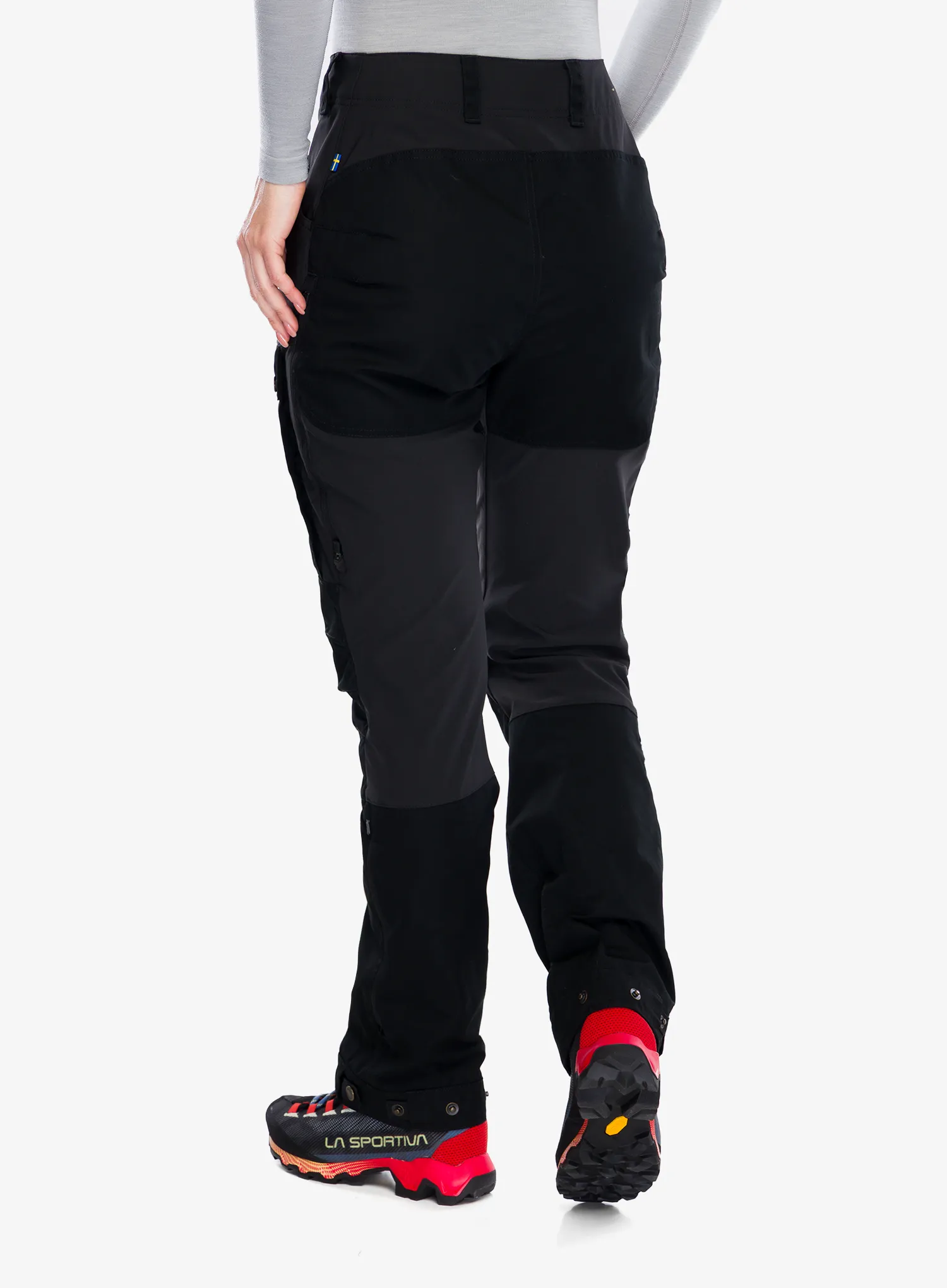 Ženske treking hlače Fjallraven Keb Trousers Curved - black