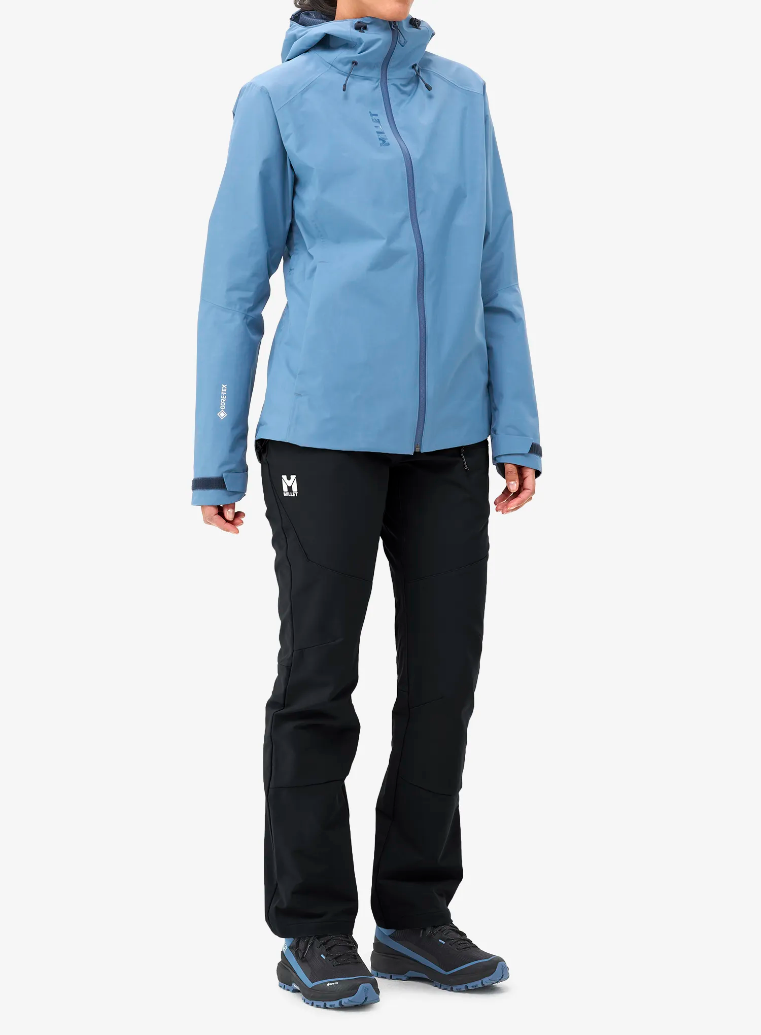 Ženske treking hlače Millet All Outdoor Xcs200 - black/noir