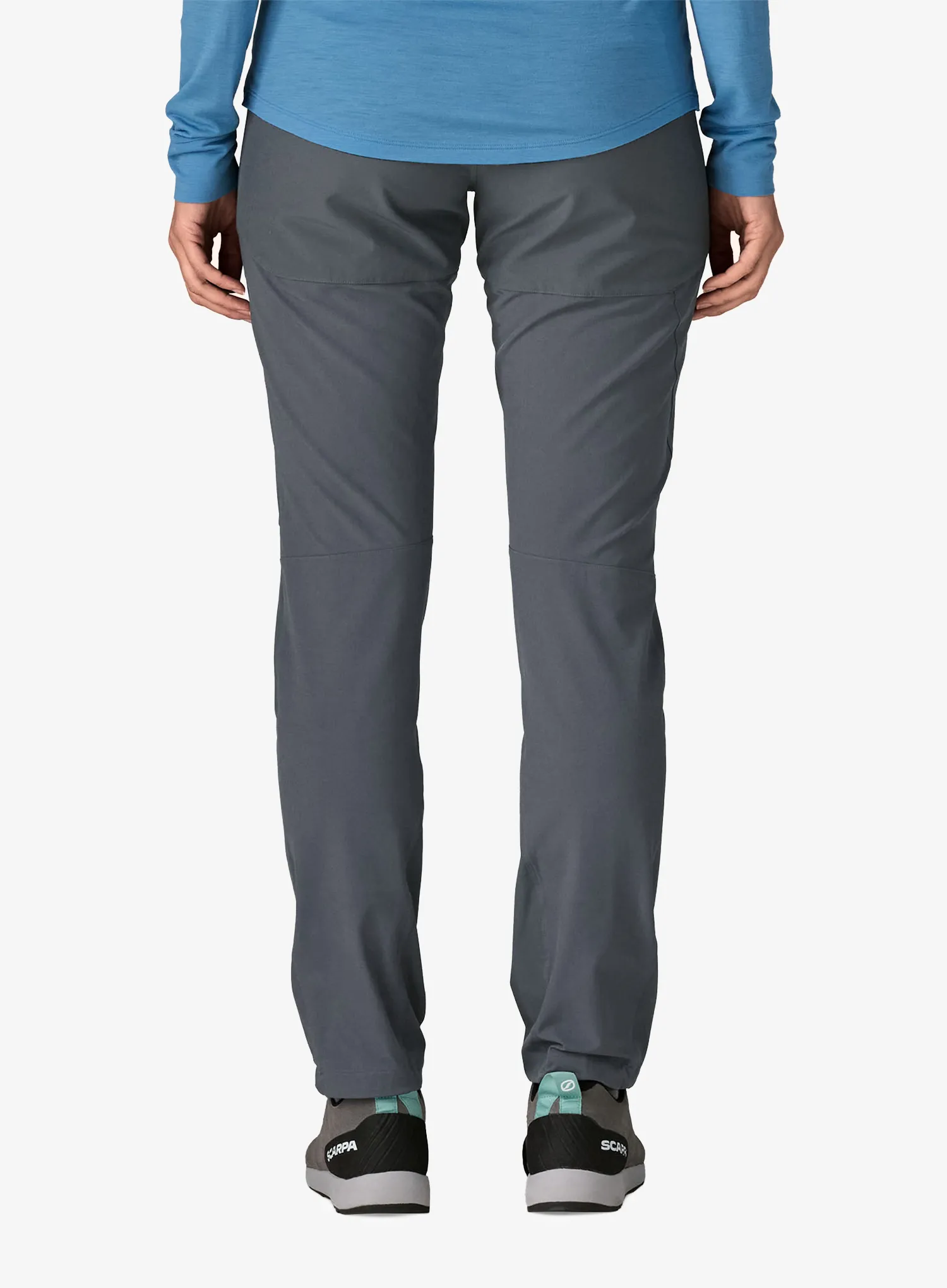 Ženske treking hlače Patagonia Terravia Alpine Pants - smolder blue