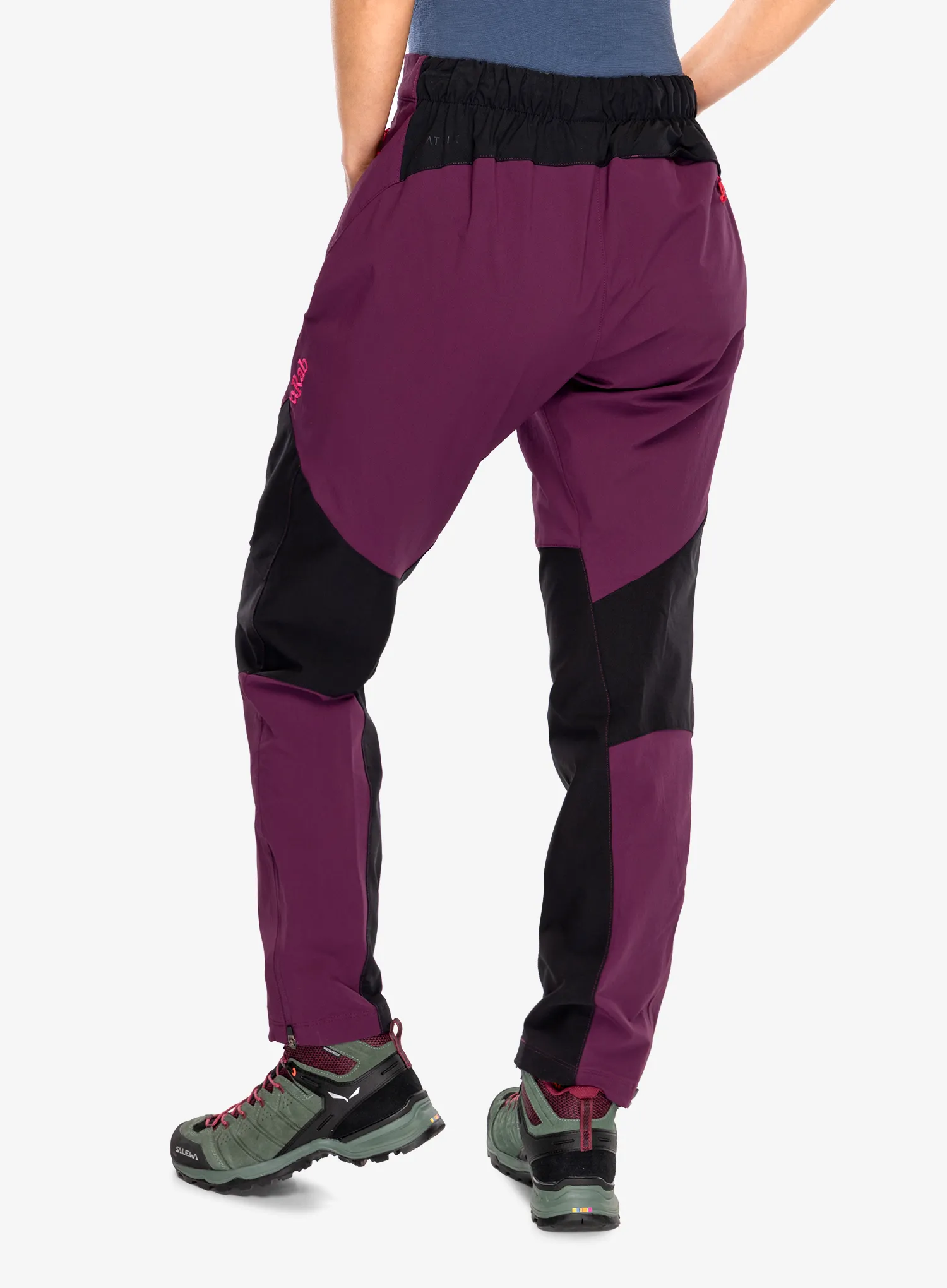 Pohodne hlače Rab Torque Pants - mulberry