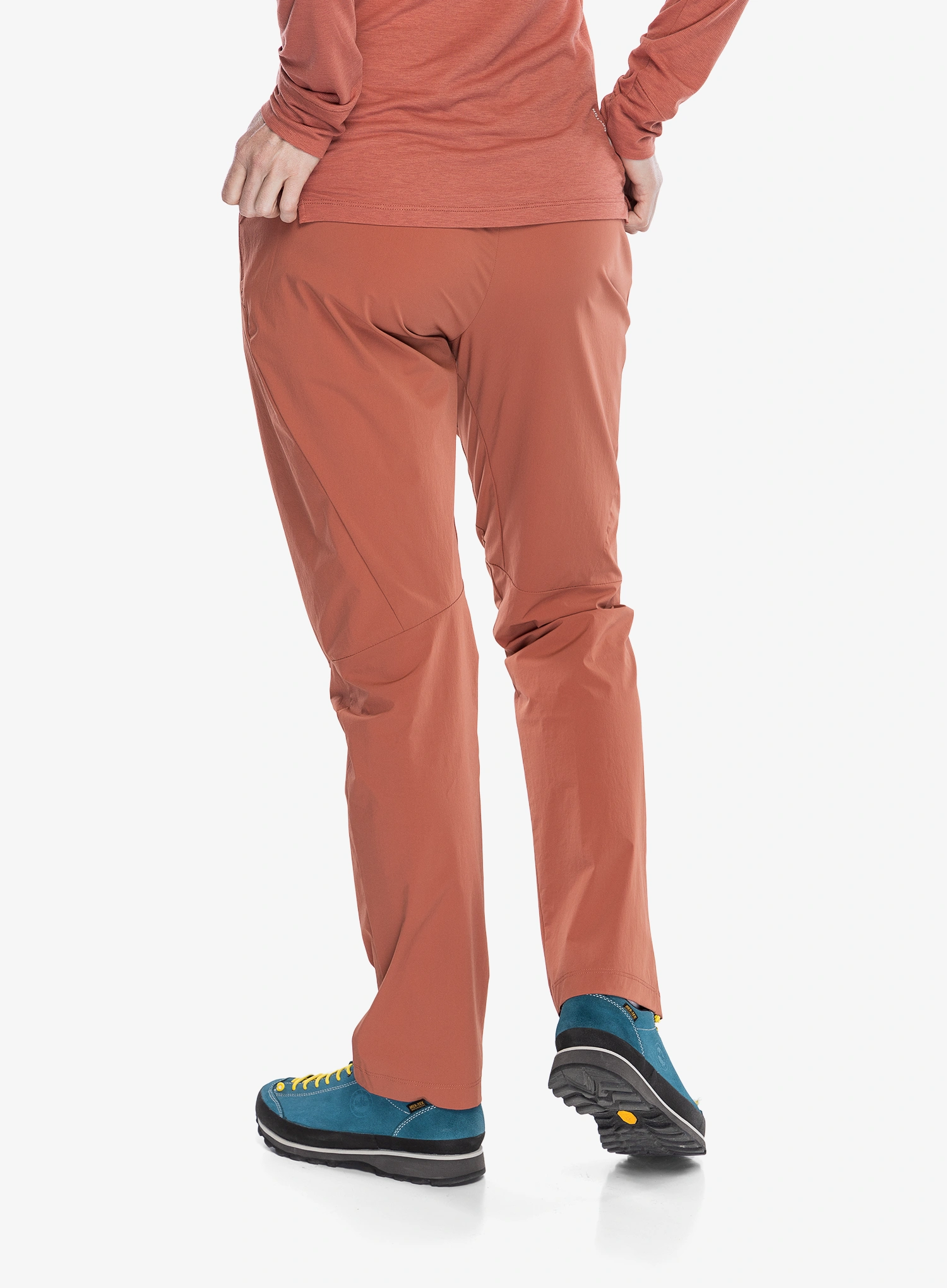 Ženske treking hlače Salewa Puez Talvena DST Pant - etruscan red