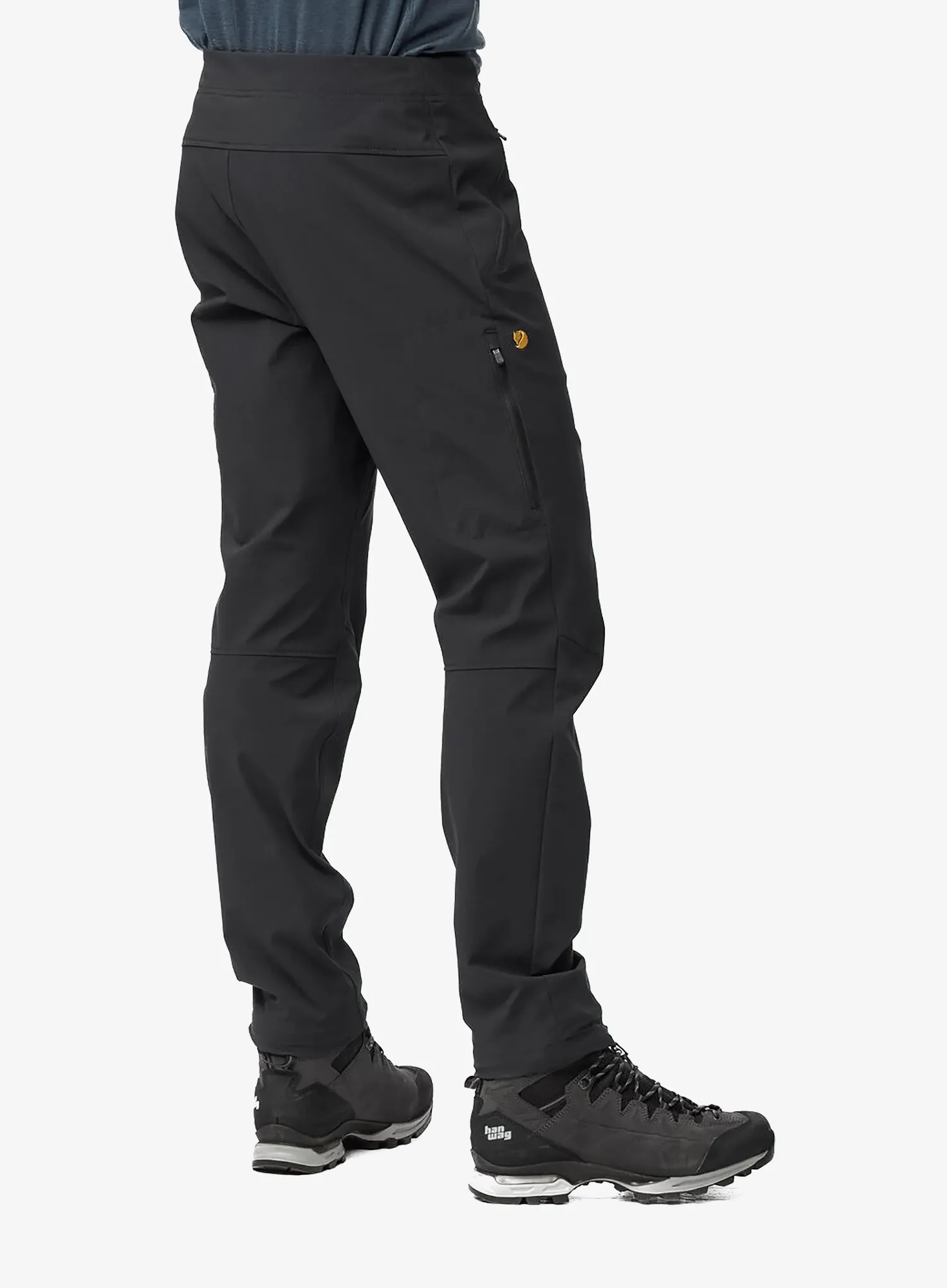 Pohodne hlače Fjallraven Bergtagen Stretch Trousers - black