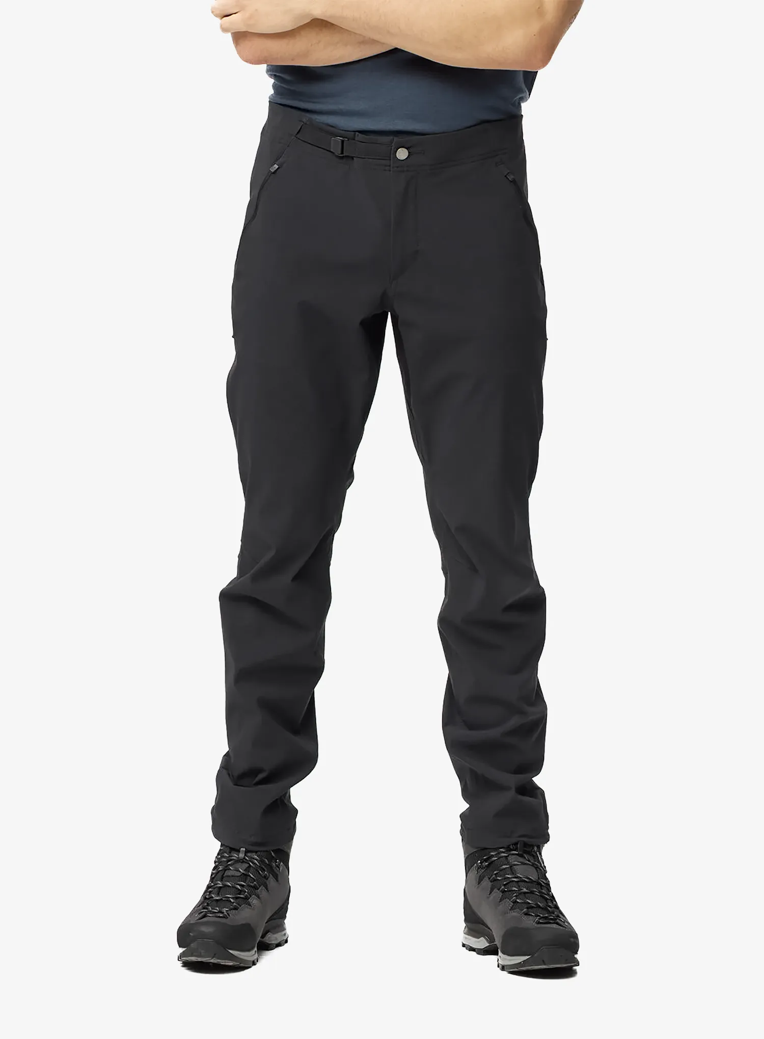 Pohodne hlače Fjallraven Bergtagen Stretch Trousers - black