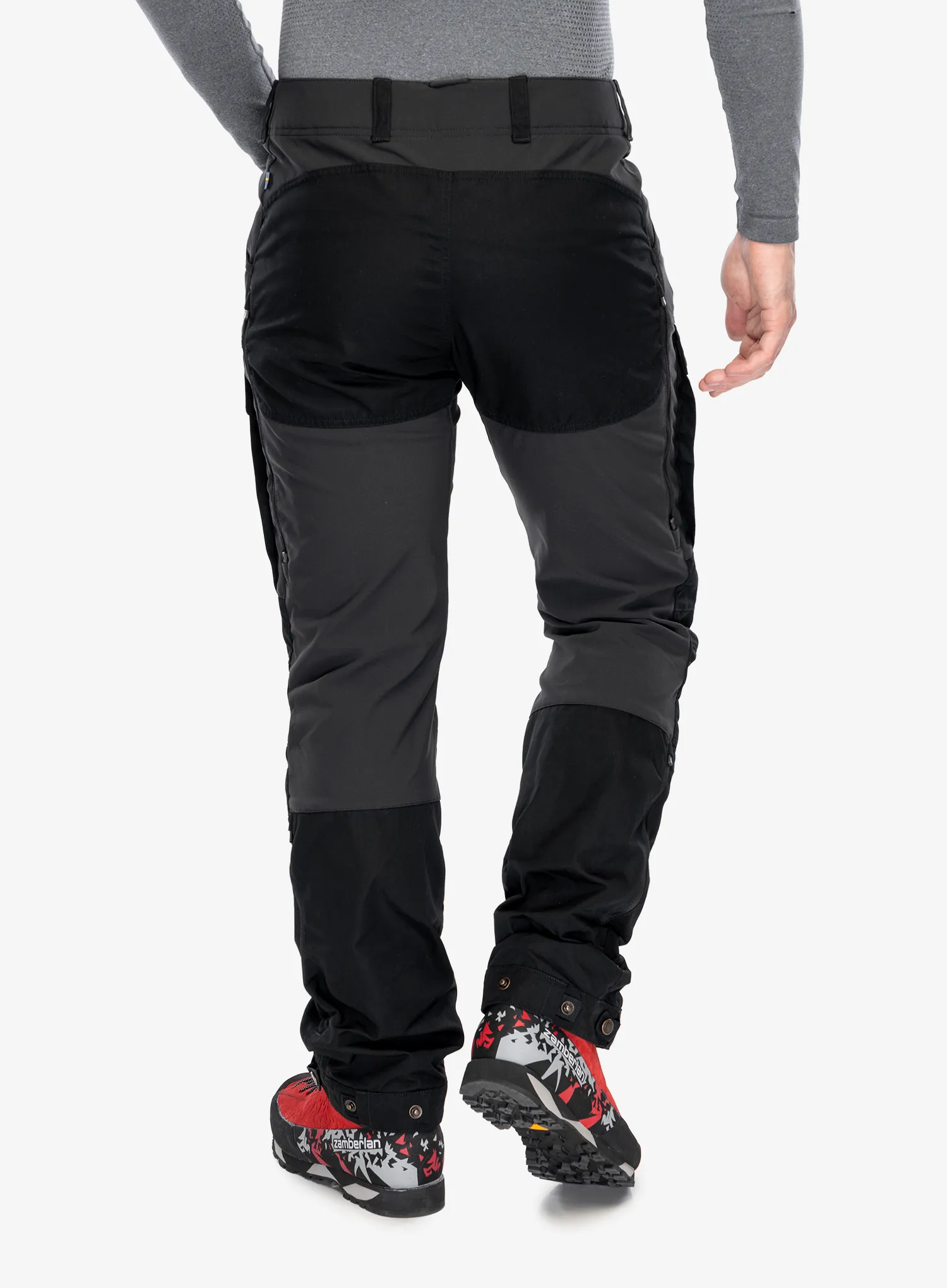 Pohodne hlače Fjallraven Keb Trousers - black/black