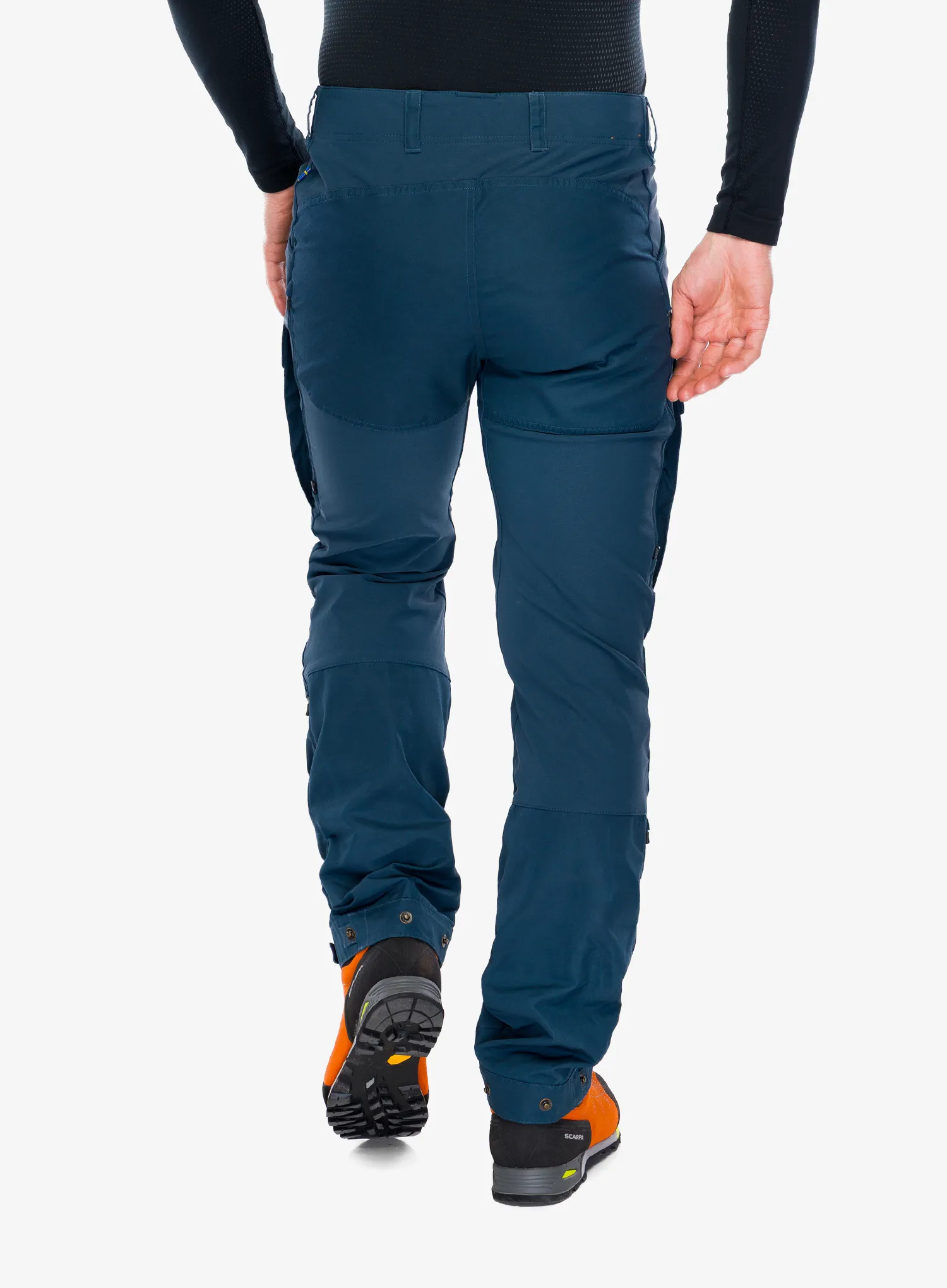Pohodne hlače Fjallraven Keb Trousers - mountain blue