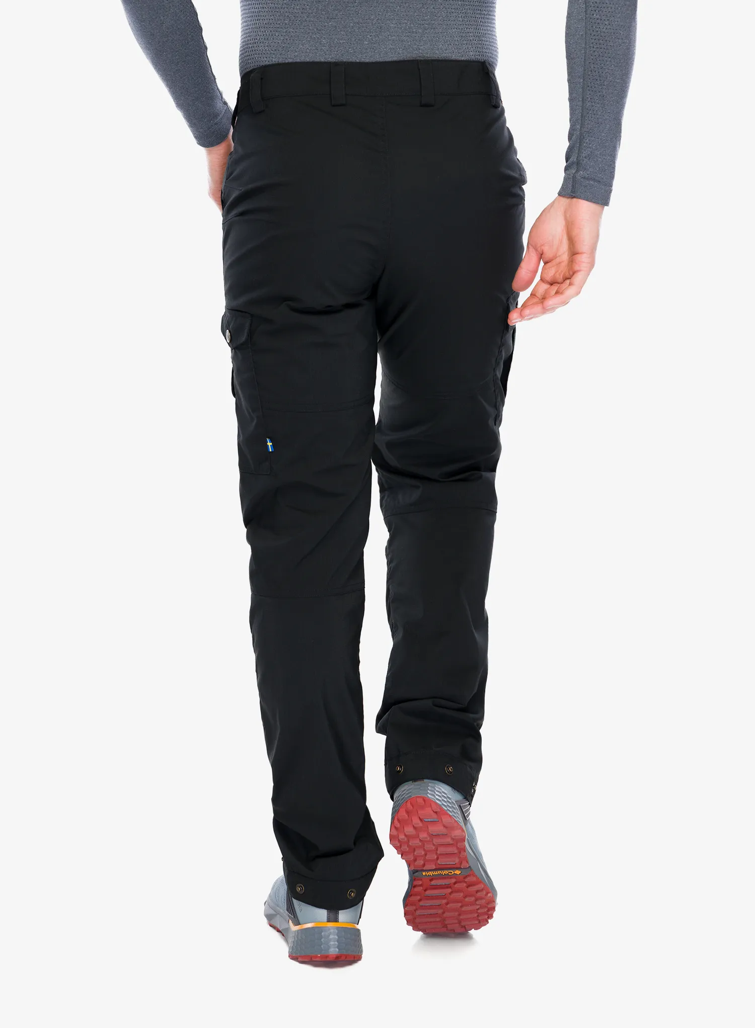 Pohodne hlače Fjallraven Vidda Pro Lite Trousers - black