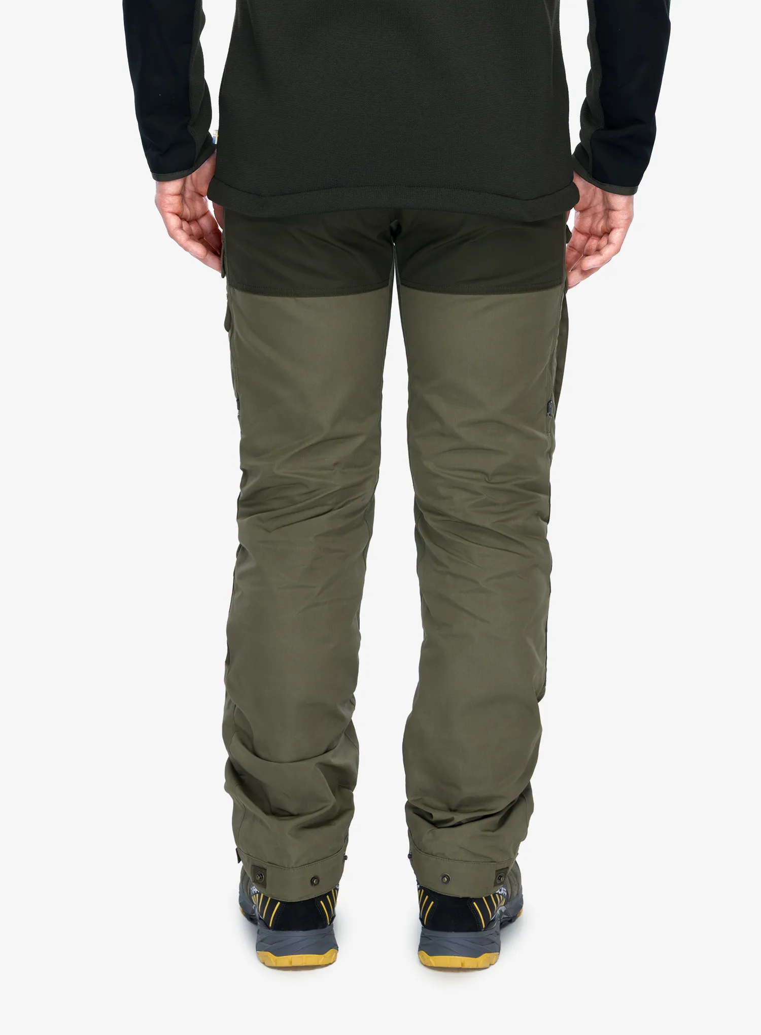 Pohodne hlače Fjallraven Vidda Pro Ventilated Trs - laurel green/deep forest