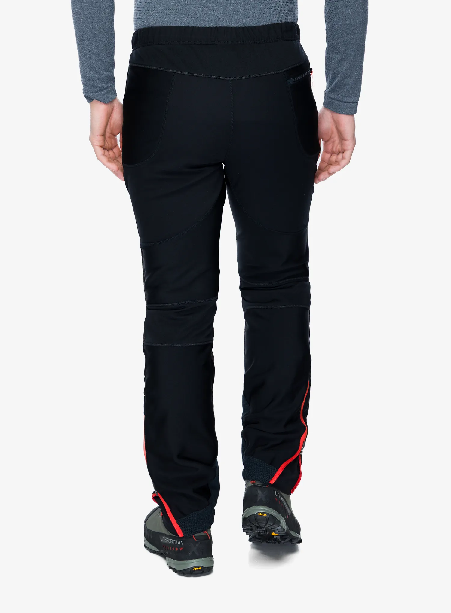Pohodne hlače Montura Vertigo 2.0 Pants - black/orange