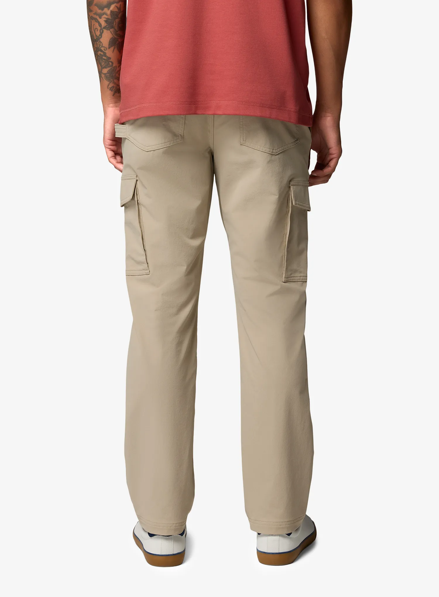 Pohodniške hlače Columbia ROC Tech Cargo Pant - ancient fossil