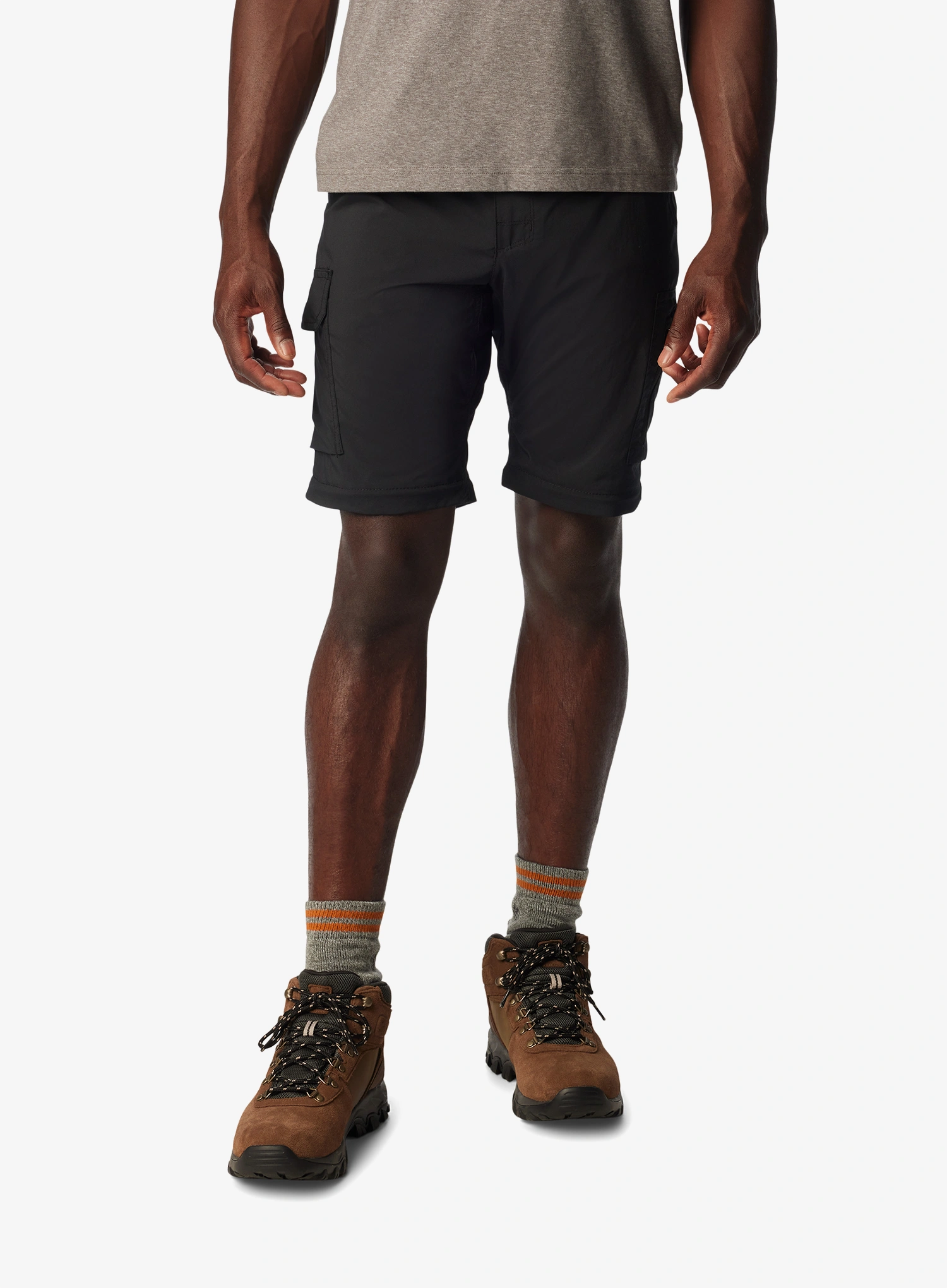 Pohodniške hlače Columbia Silver Ridge Utility Convertible Pant Short - black