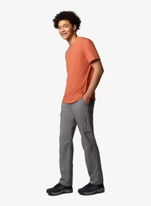 Pohodniške hlače Columbia Silver Ridge Utility Pant Short - city grey