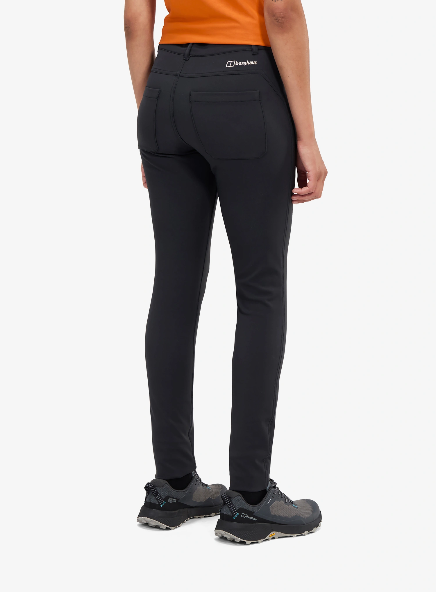 Ženske pohodniške hlače Berghaus Everyday Skinny Stretch Pant - jet black