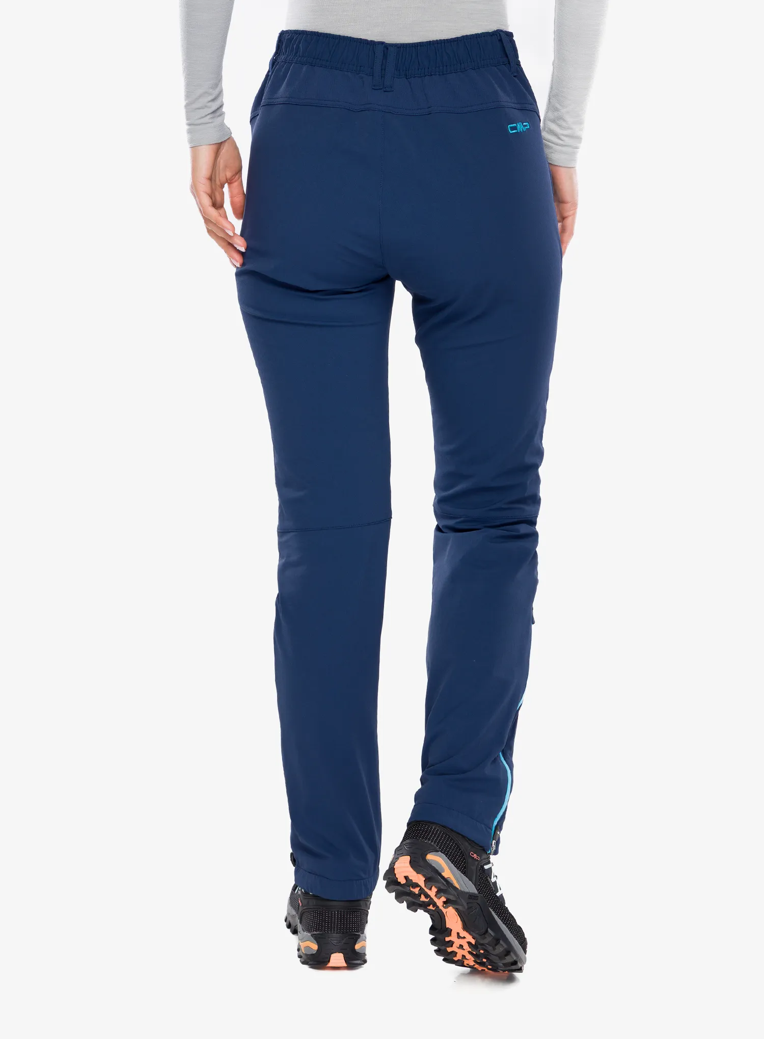 Ženske pohodniške hlače CMP Marina Pant - blue ink