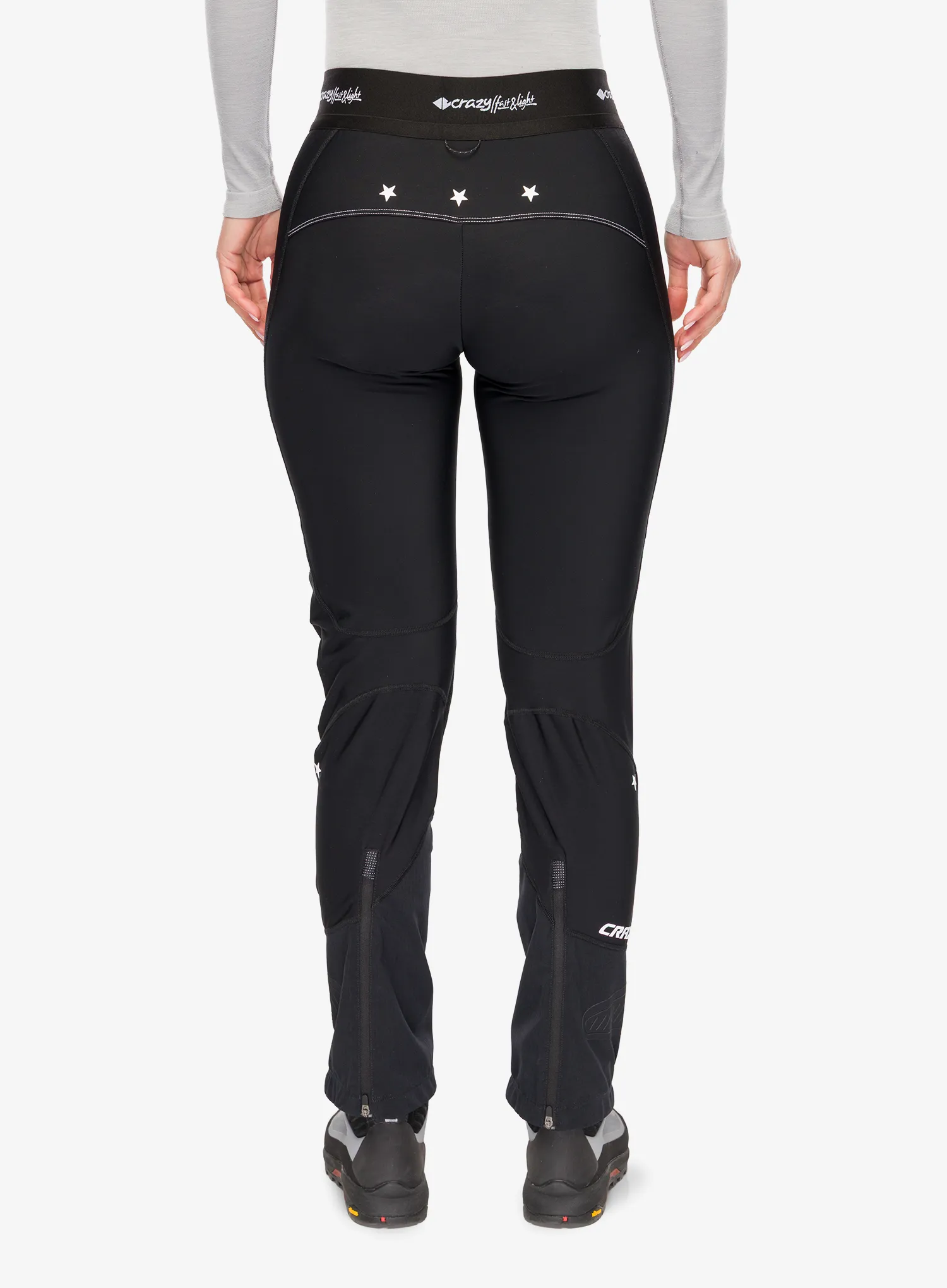 Ženske pohodniške hlače Crazy Pant Oxygen - black