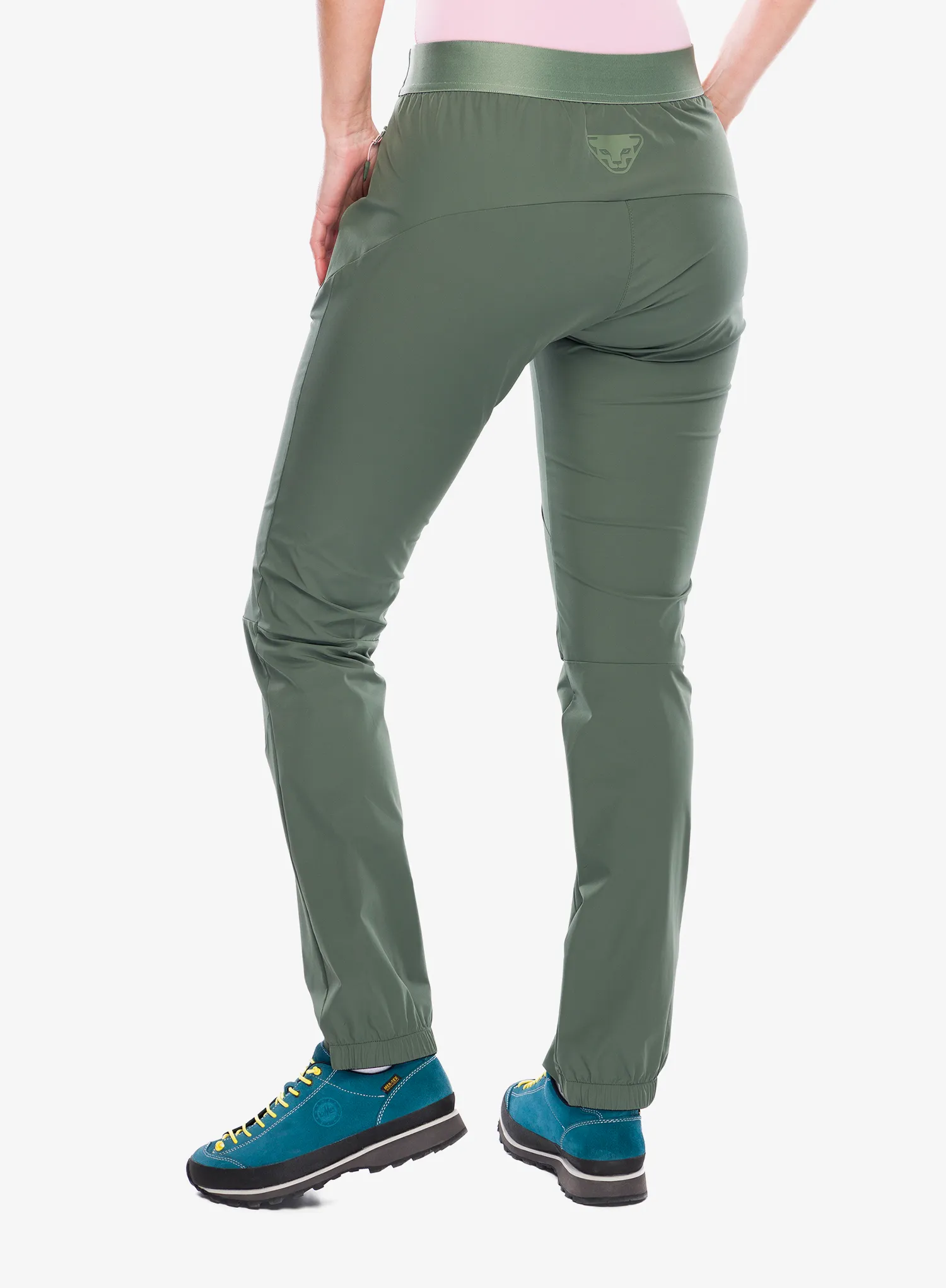 Ženske pohodniške hlače Dynafit Transalper 2 Light DST Pants - thyme