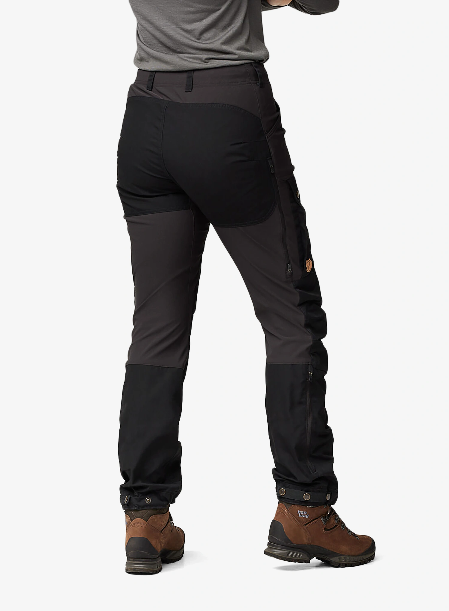 Ženske pohodniške hlače Fjallraven Keb Trousers - black