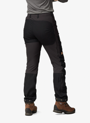 Ženske pohodniške hlače Fjallraven Keb Trousers - black
