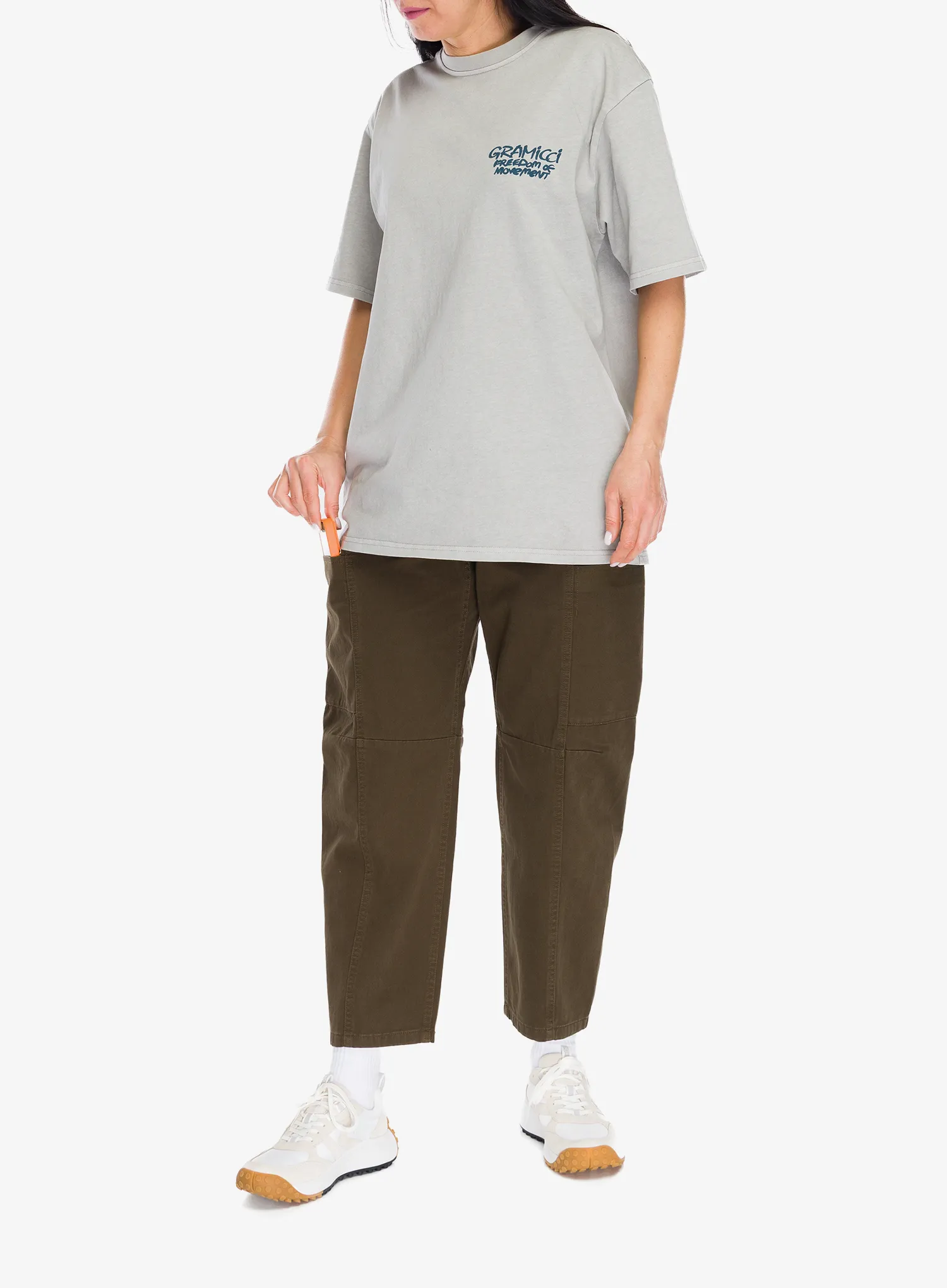 Ženske pohodniške hlače Gramicci Voyager Pant - bark pigment