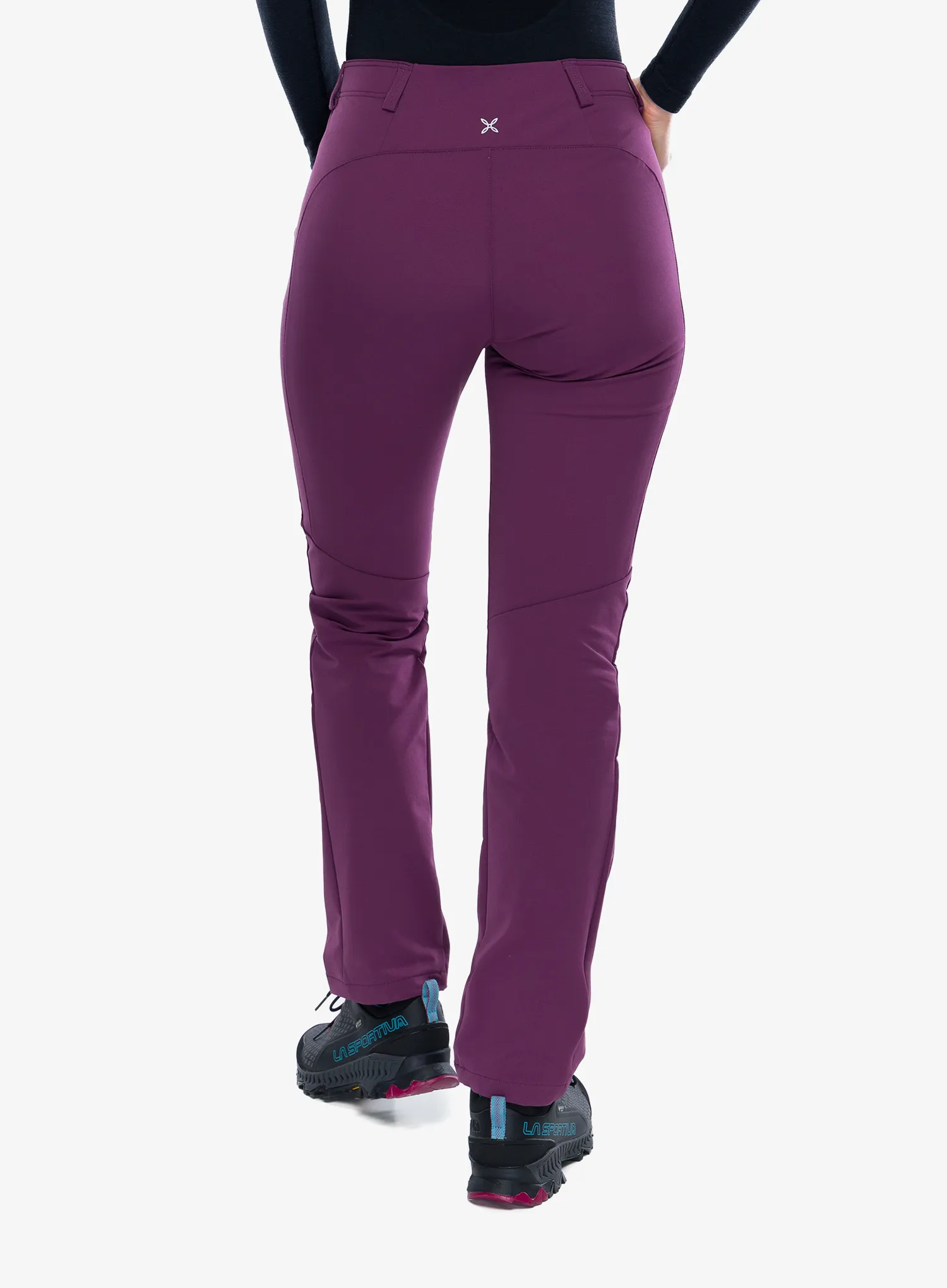 Ženske pohodniške hlače Montura Groove Pants - wine red
