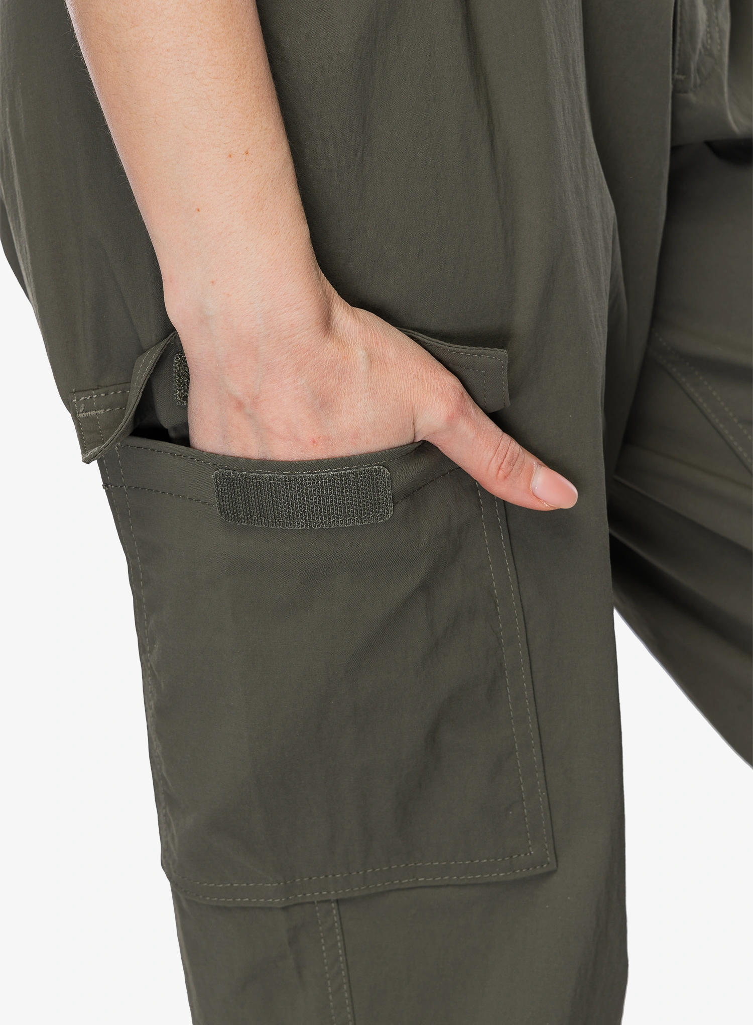Ženske pohodniške hlače Patagonia Outdoor Everyday Cargo Pants - basin green