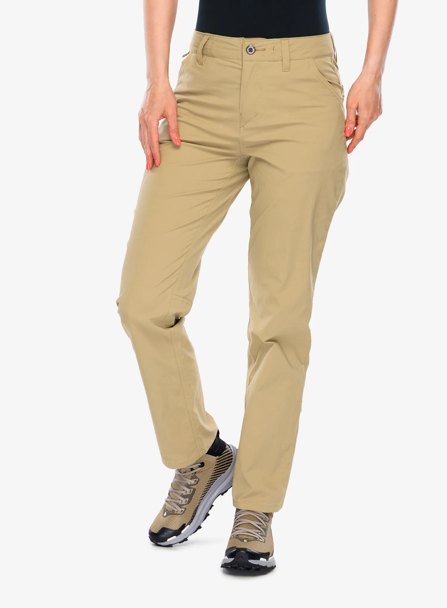Ženske pohodniške hlače Patagonia Quandary Pants - classic tan
