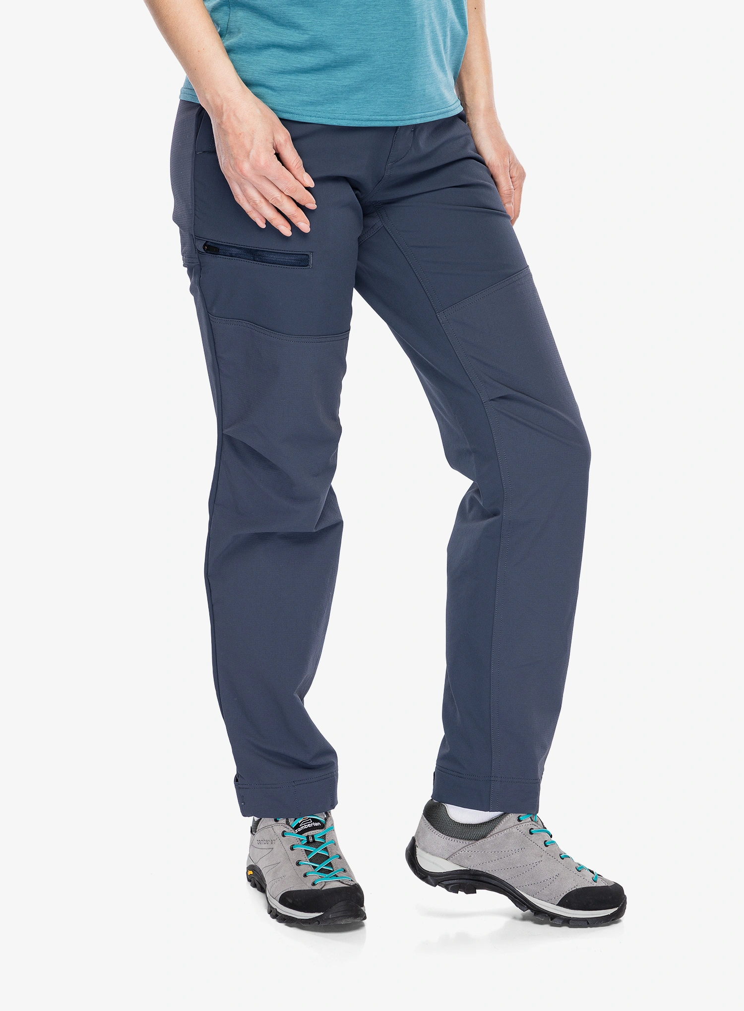 Ženske treking hlače Patagonia Terravia Peak Pants - smolder blue