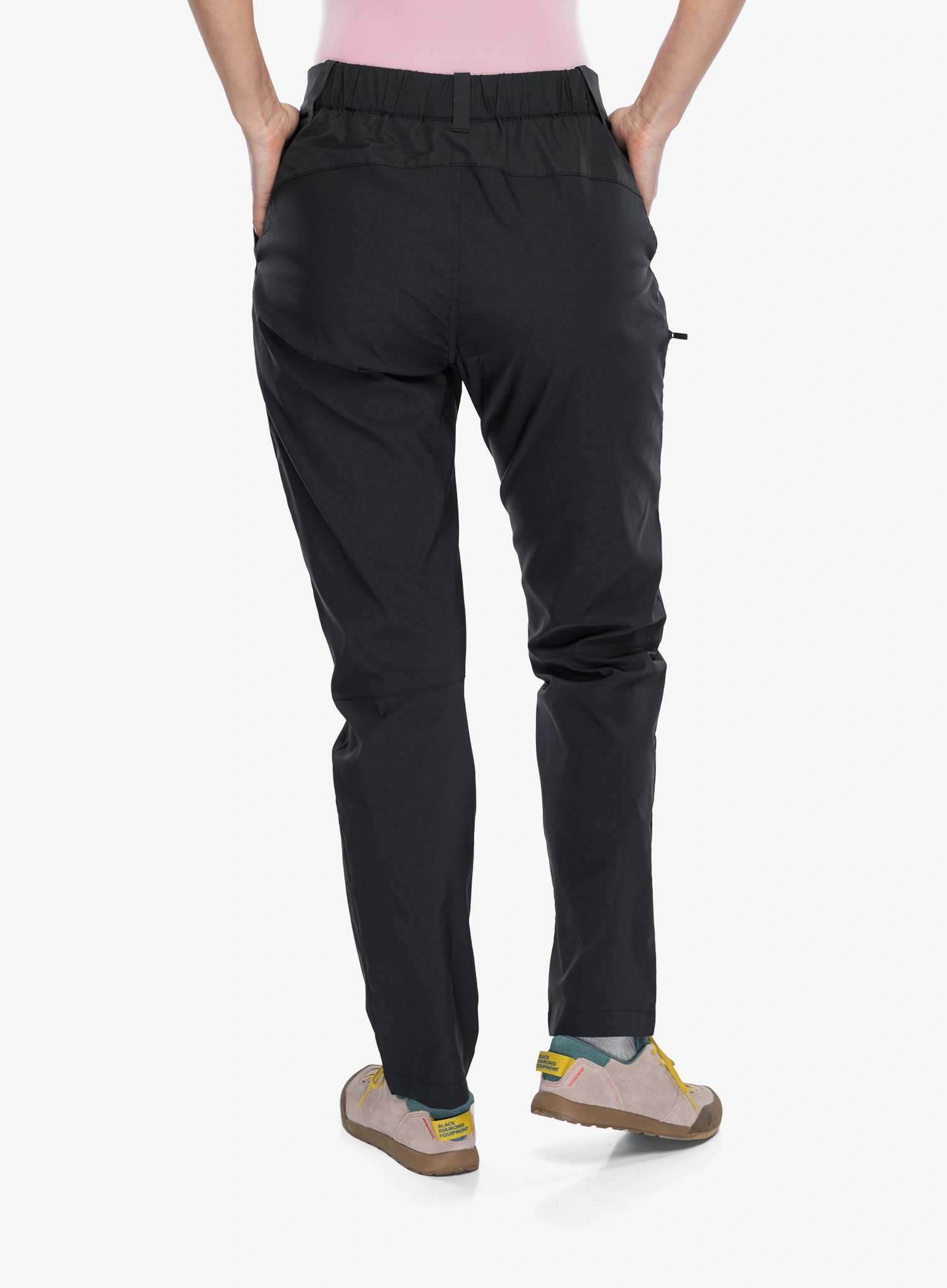 Ženske pohodniške hlače Peak Performance Iconiq Pants - black