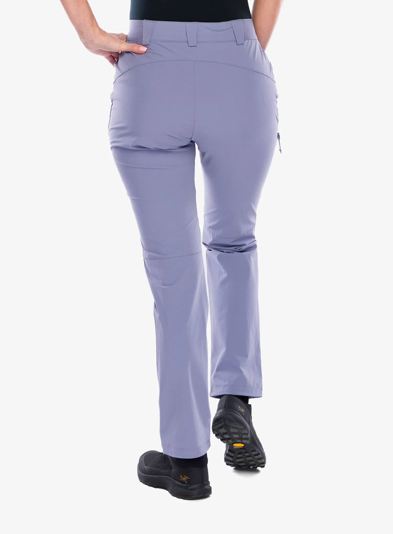 Ženske pohodniške hlače Salomon Wayfarer Pants - blue granite
