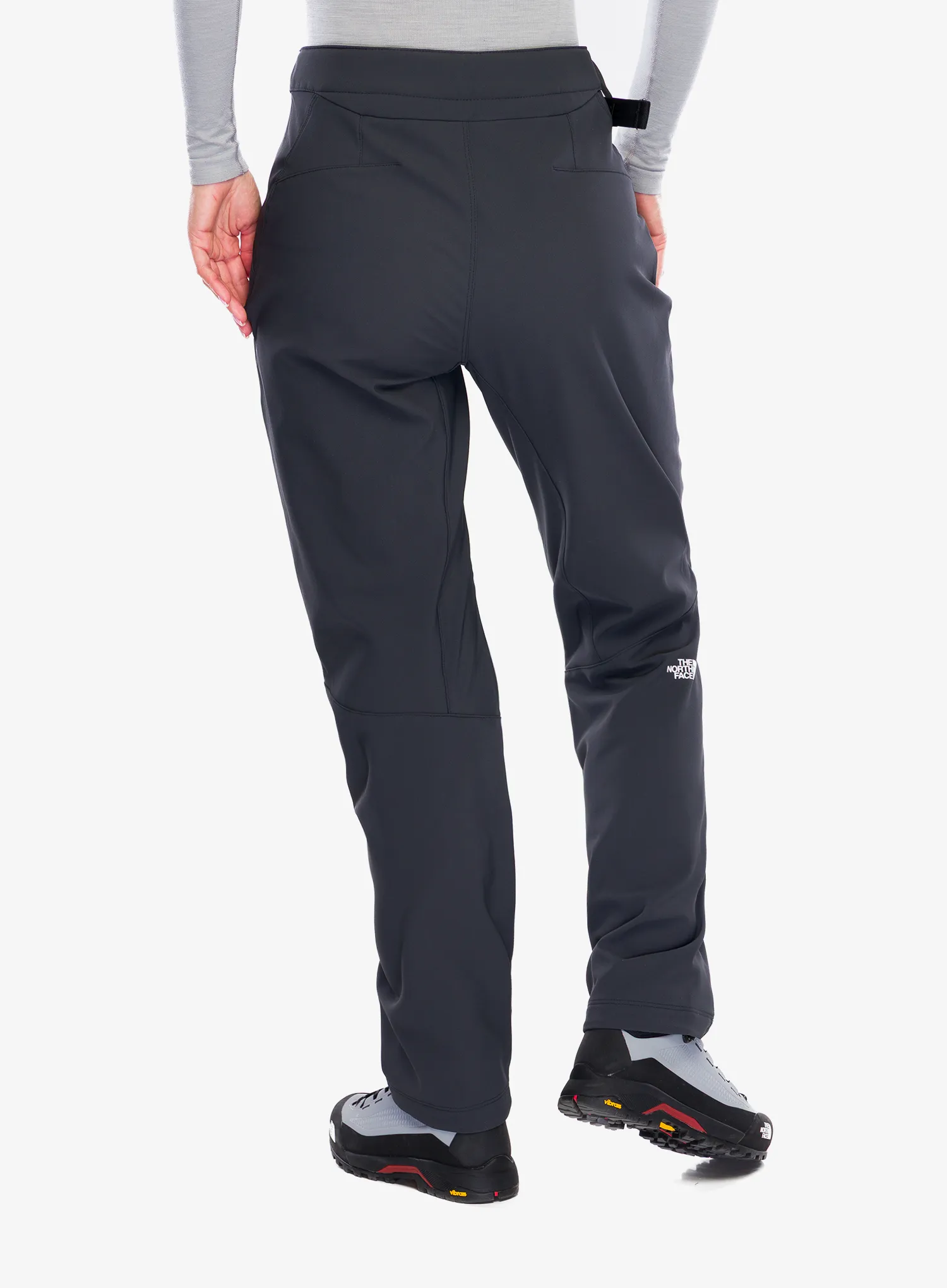 Ženske pohodniške hlače The North Face Diablo Regular Straight Pants - asphalt grey