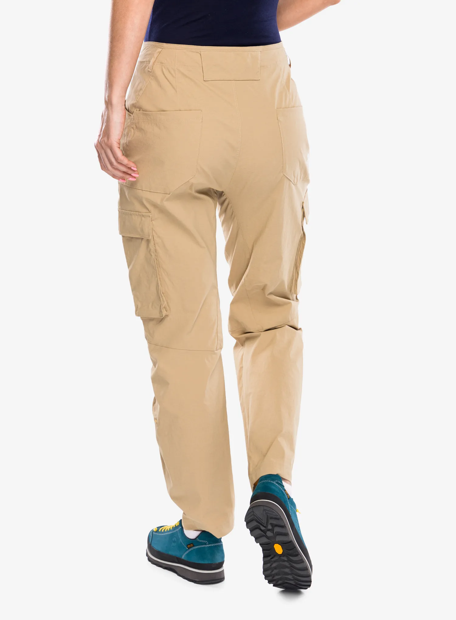 Ženske pohodniške hlače The North Face Exploration Cargo Pant - khaki stone