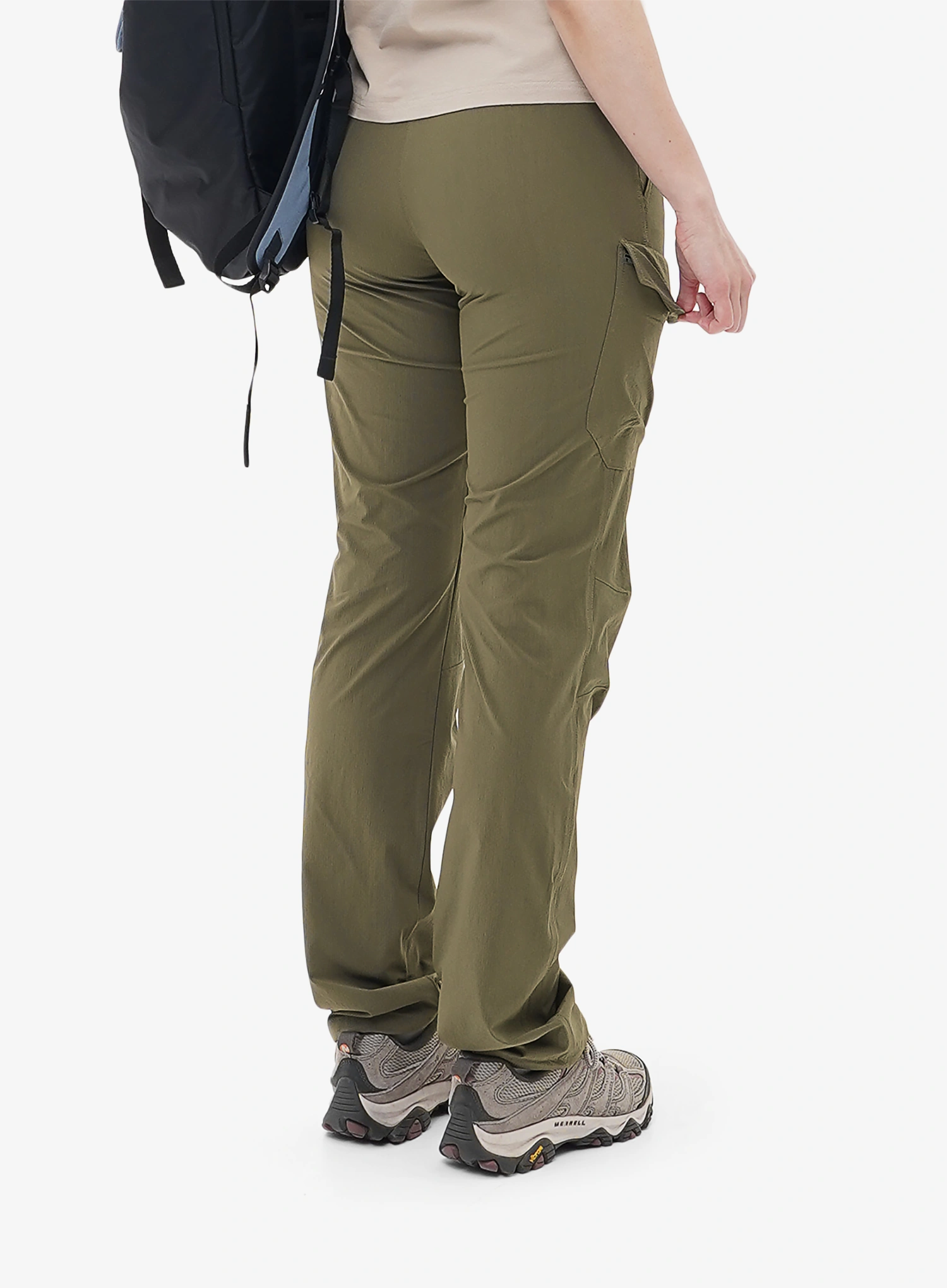 Ženske pohodniške hlače Turbat Gorgany Pants - khaki