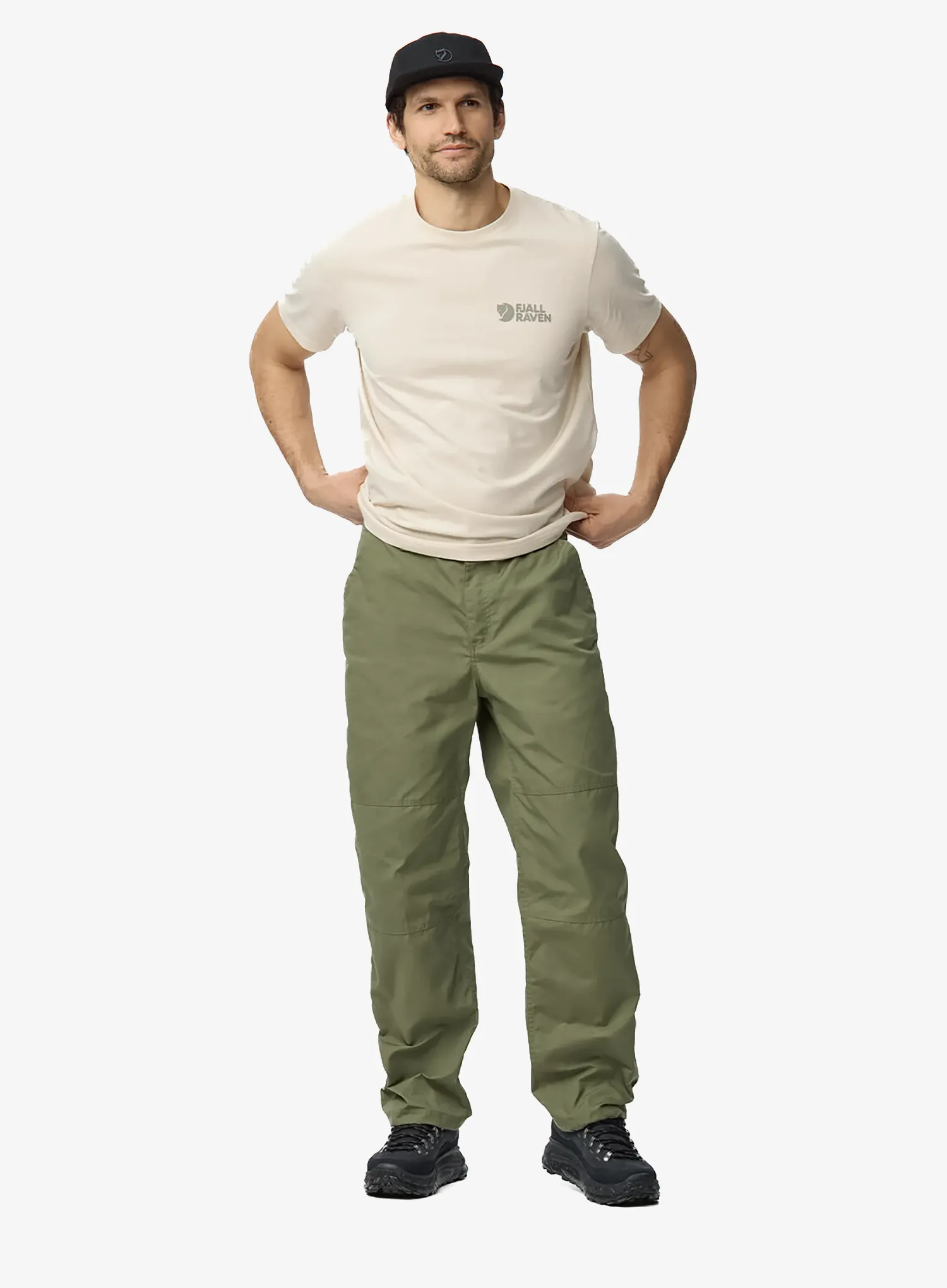 Pohodniške hlače Fjallraven Vardag Relaxed Trousers - green