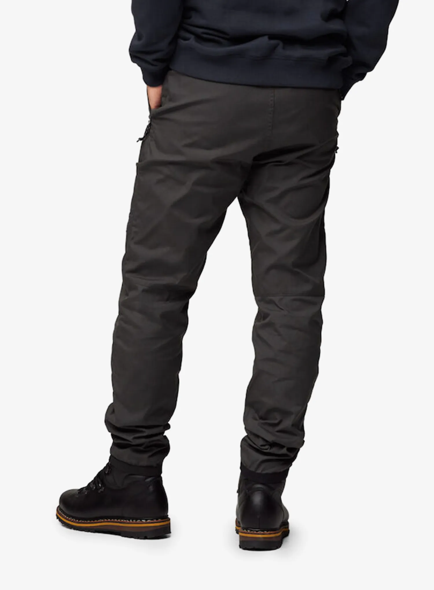 Pohodniške hlače Fjallraven Vardag Trousers - stone grey
